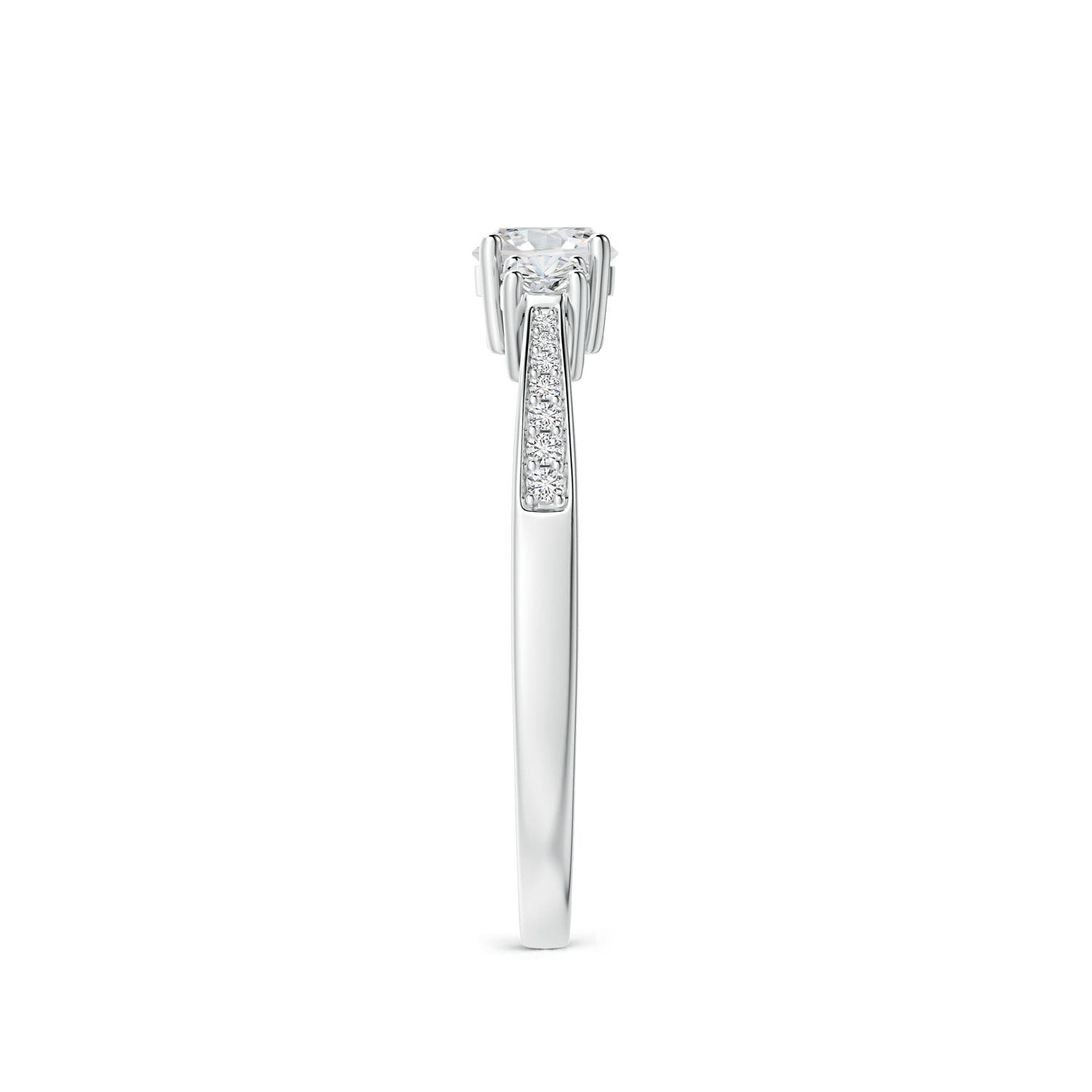 H, SI2 / 0.52 CT / 14 KT White Gold