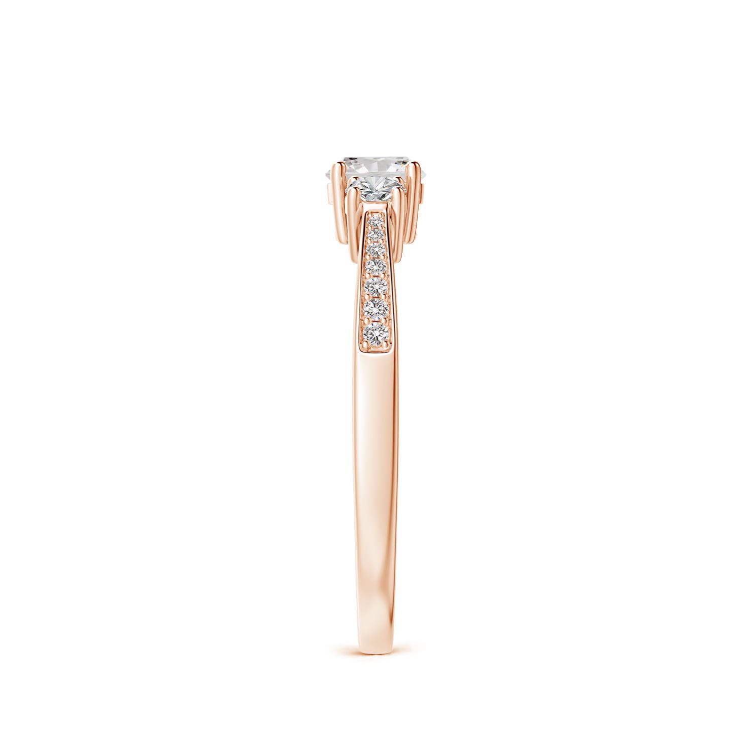 I-J, I1-I2 / 0.52 CT / 14 KT Rose Gold