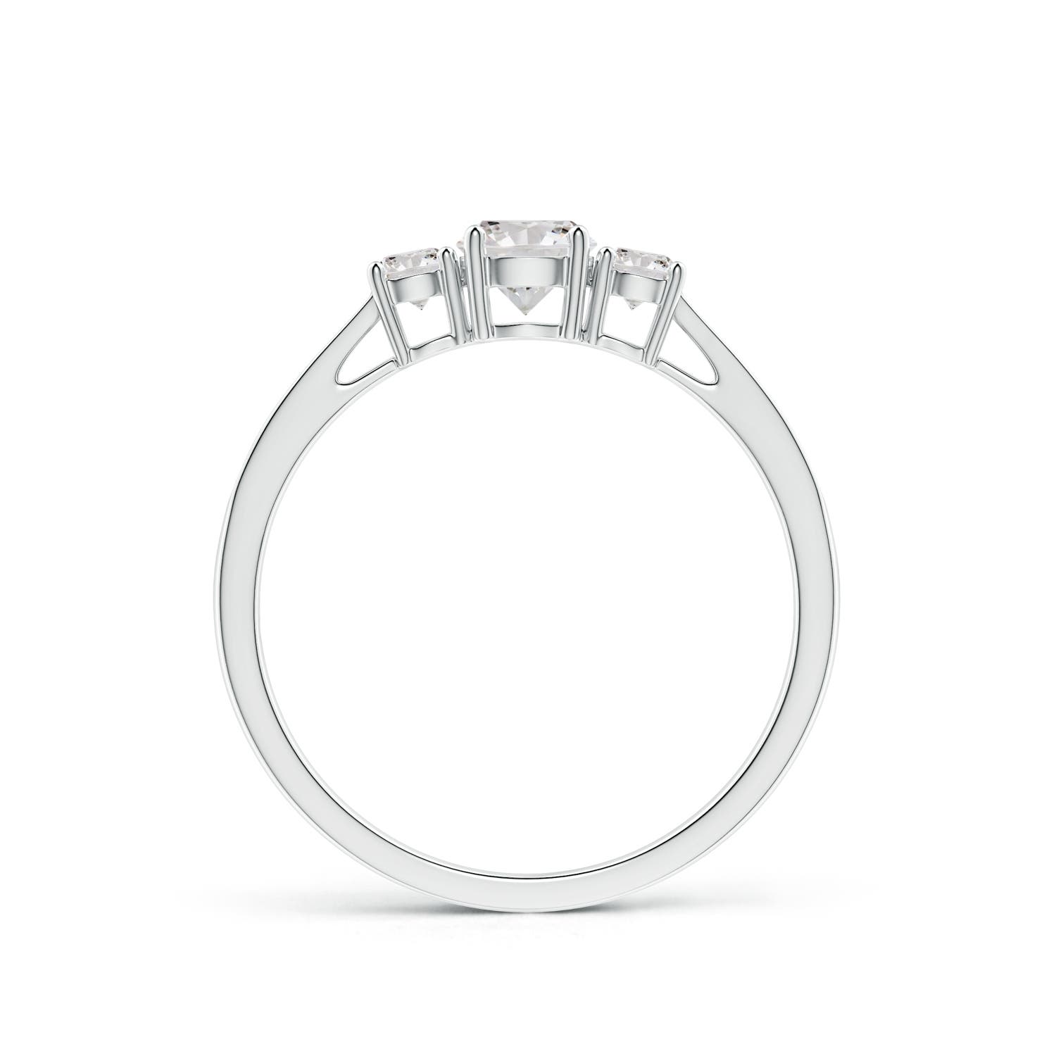 I-J, I1-I2 / 0.52 CT / 14 KT White Gold