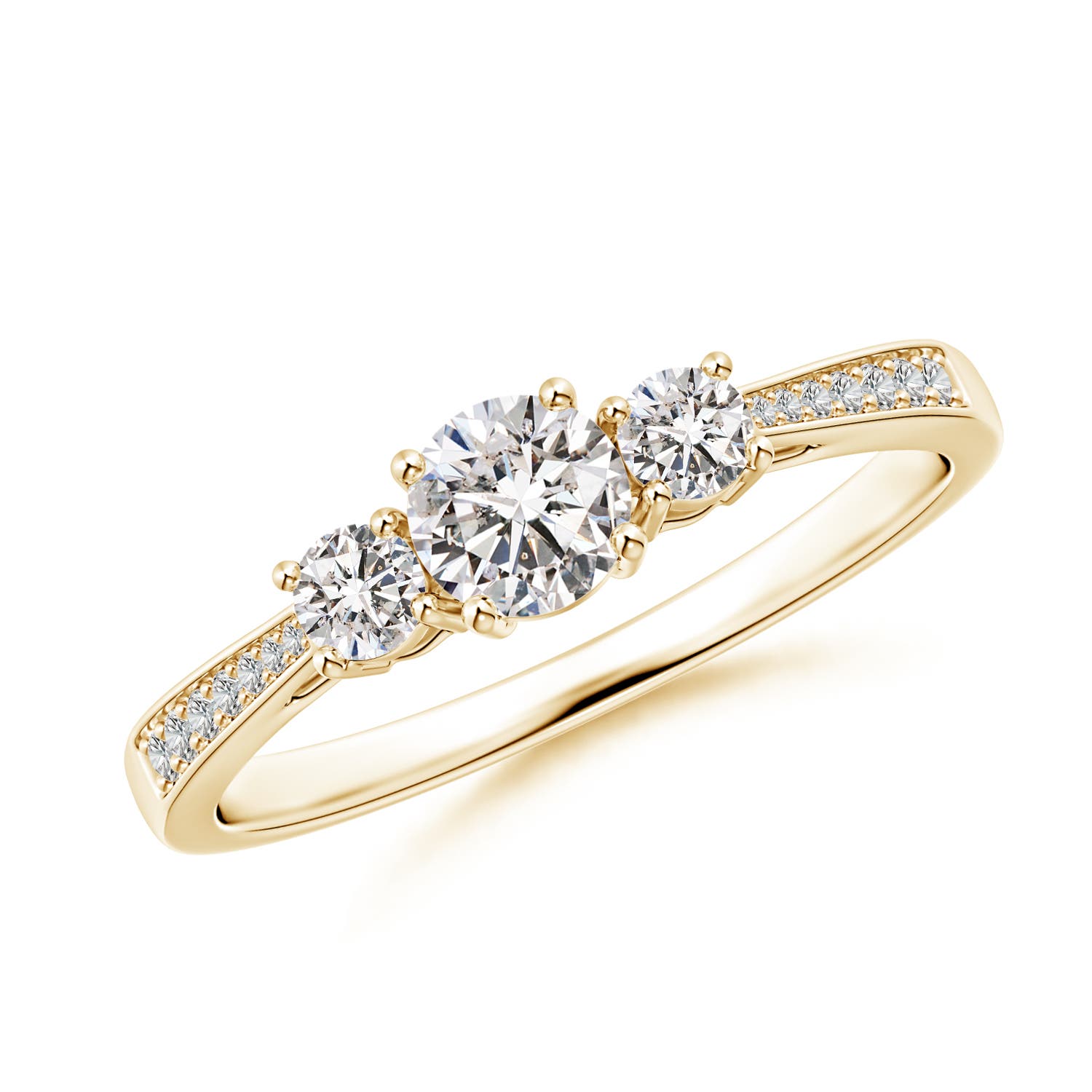 I-J, I1-I2 / 0.52 CT / 14 KT Yellow Gold