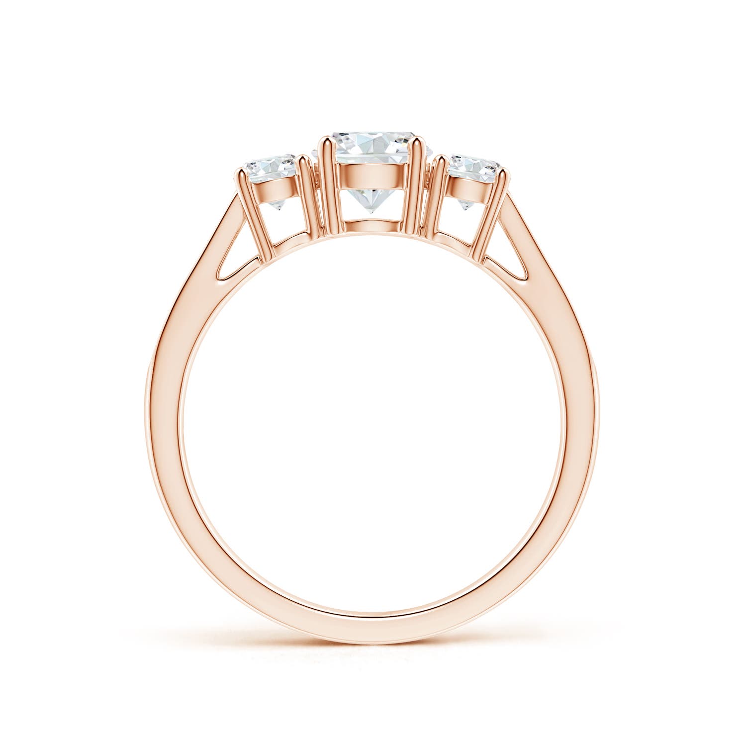 G, VS2 / 1.04 CT / 14 KT Rose Gold