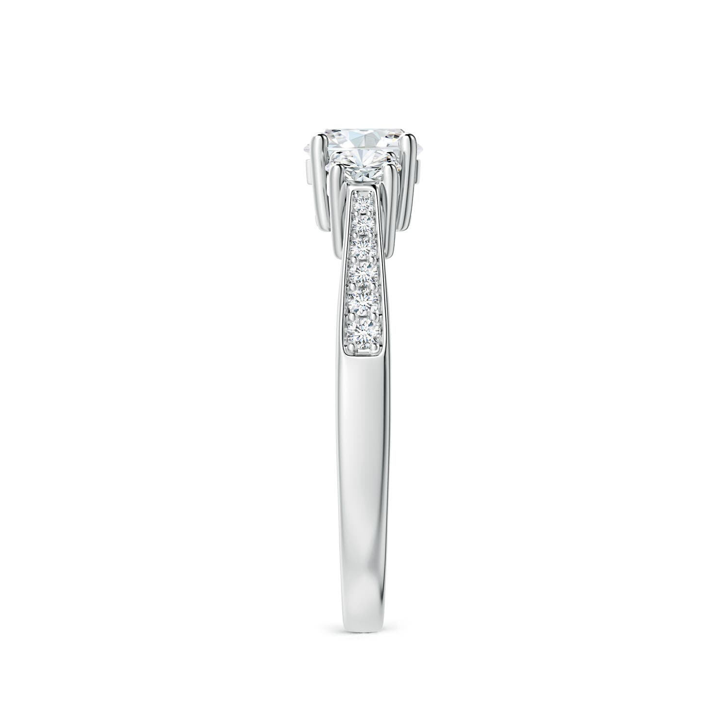 G, VS2 / 1.04 CT / 14 KT White Gold