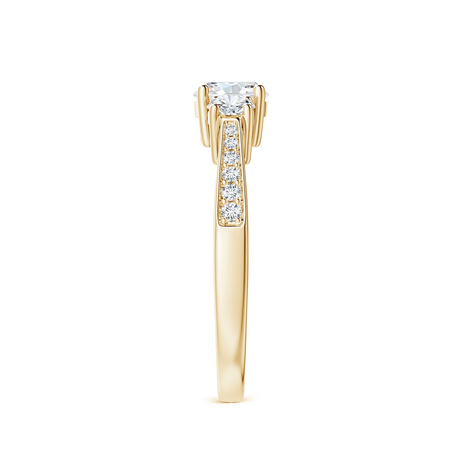 G, VS2 / 1.04 CT / 14 KT Yellow Gold