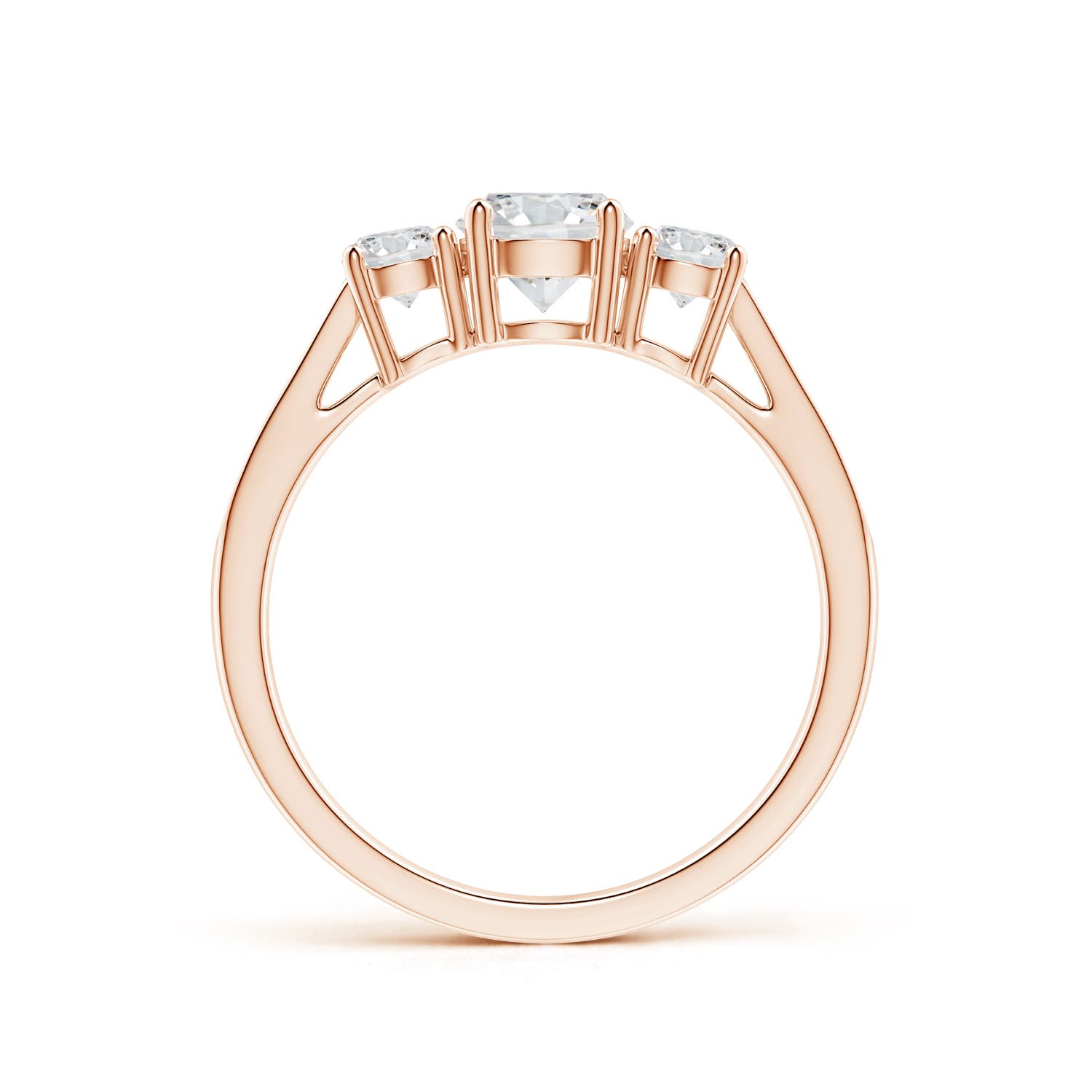 H, SI2 / 1.04 CT / 14 KT Rose Gold