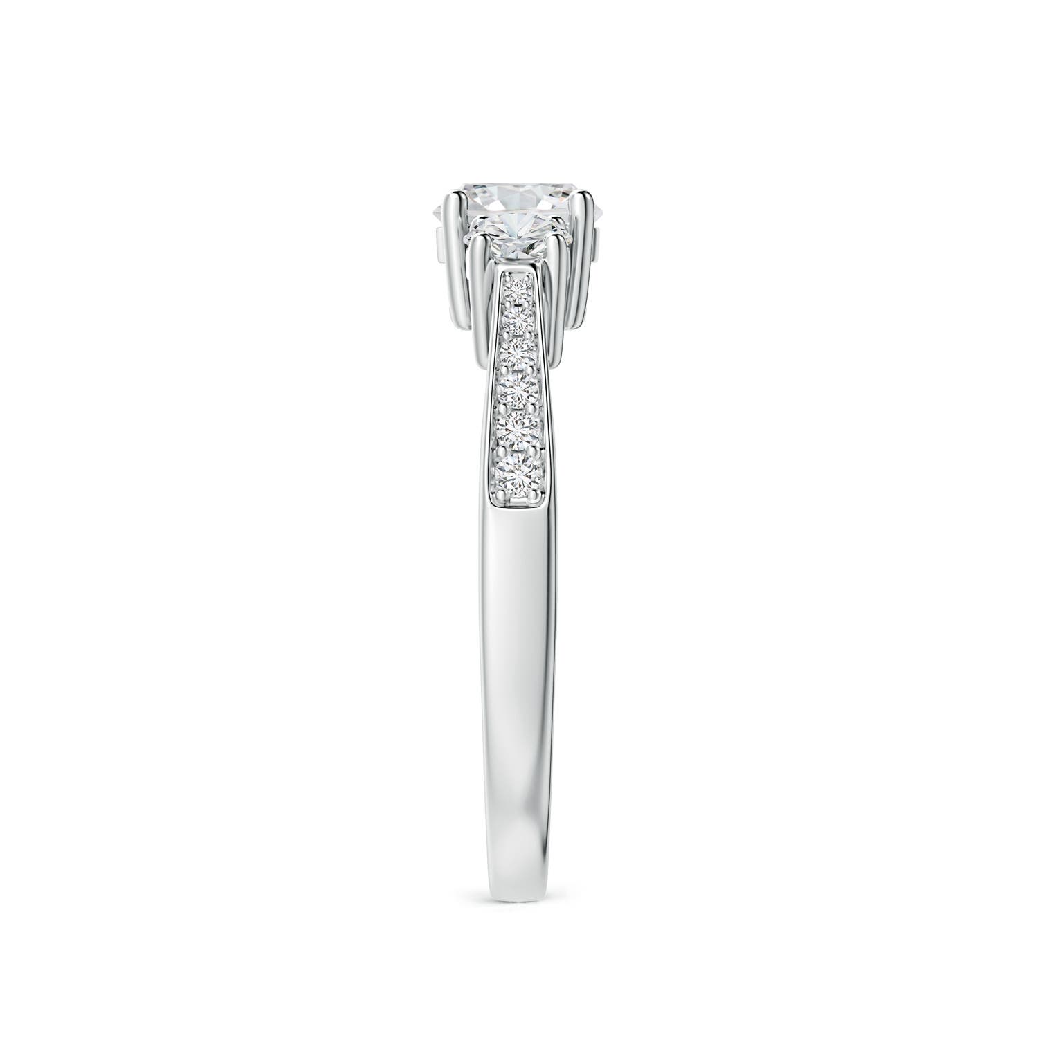 H, SI2 / 1.04 CT / 14 KT White Gold