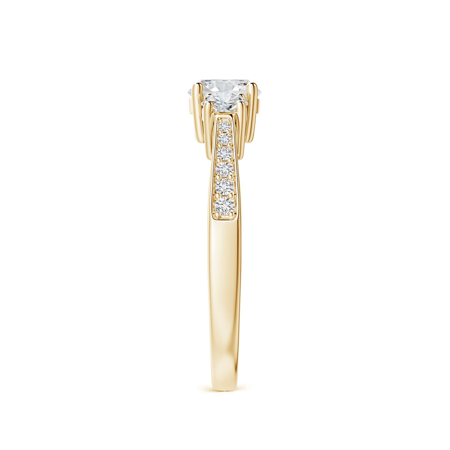 H, SI2 / 1.04 CT / 14 KT Yellow Gold