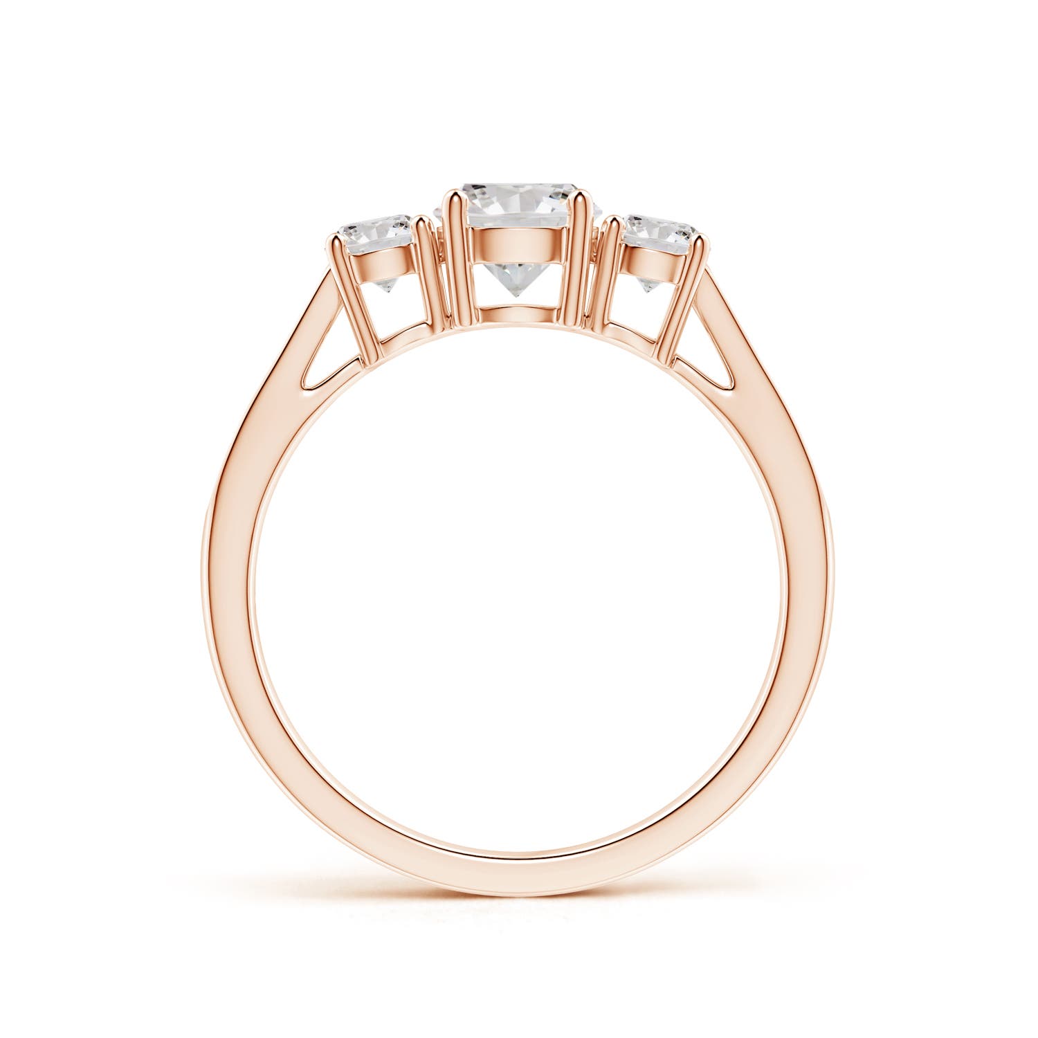 I-J, I1-I2 / 1.04 CT / 14 KT Rose Gold