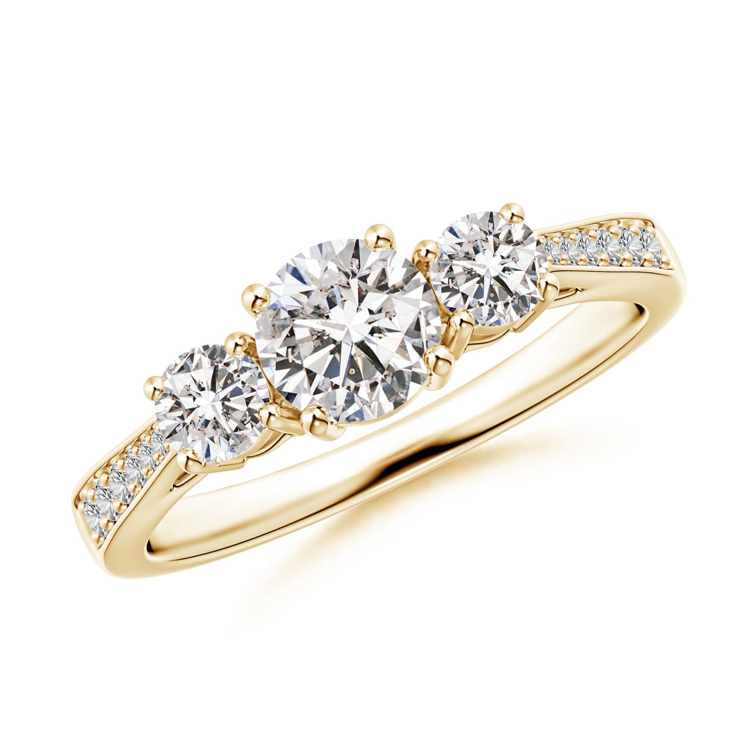 I-J, I1-I2 / 1.04 CT / 14 KT Yellow Gold