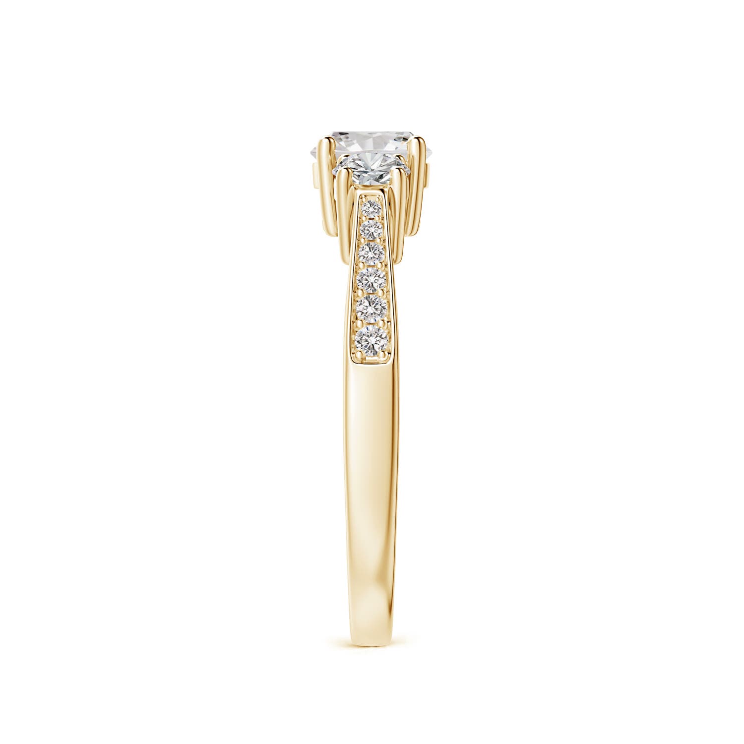 I-J, I1-I2 / 1.04 CT / 14 KT Yellow Gold