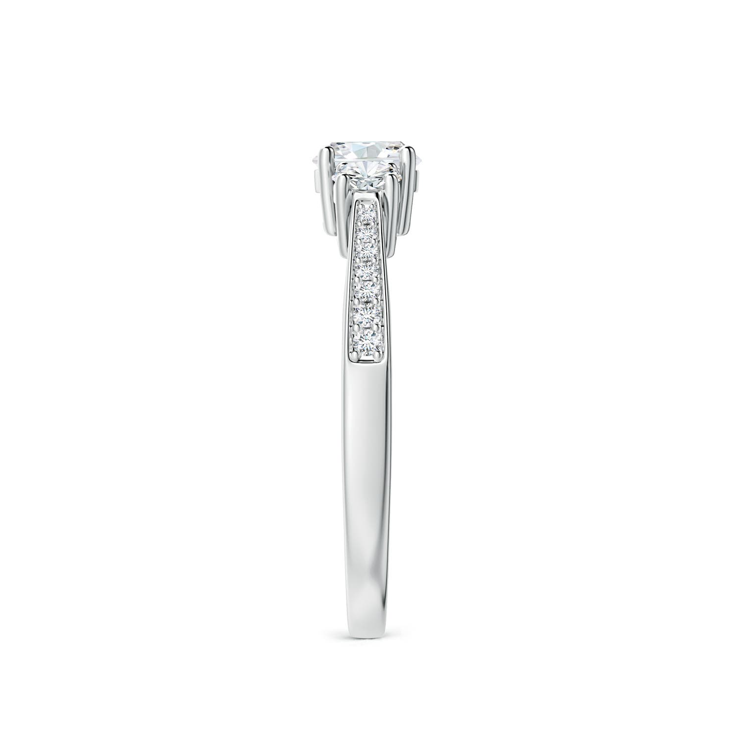 G, VS2 / 0.75 CT / 14 KT White Gold