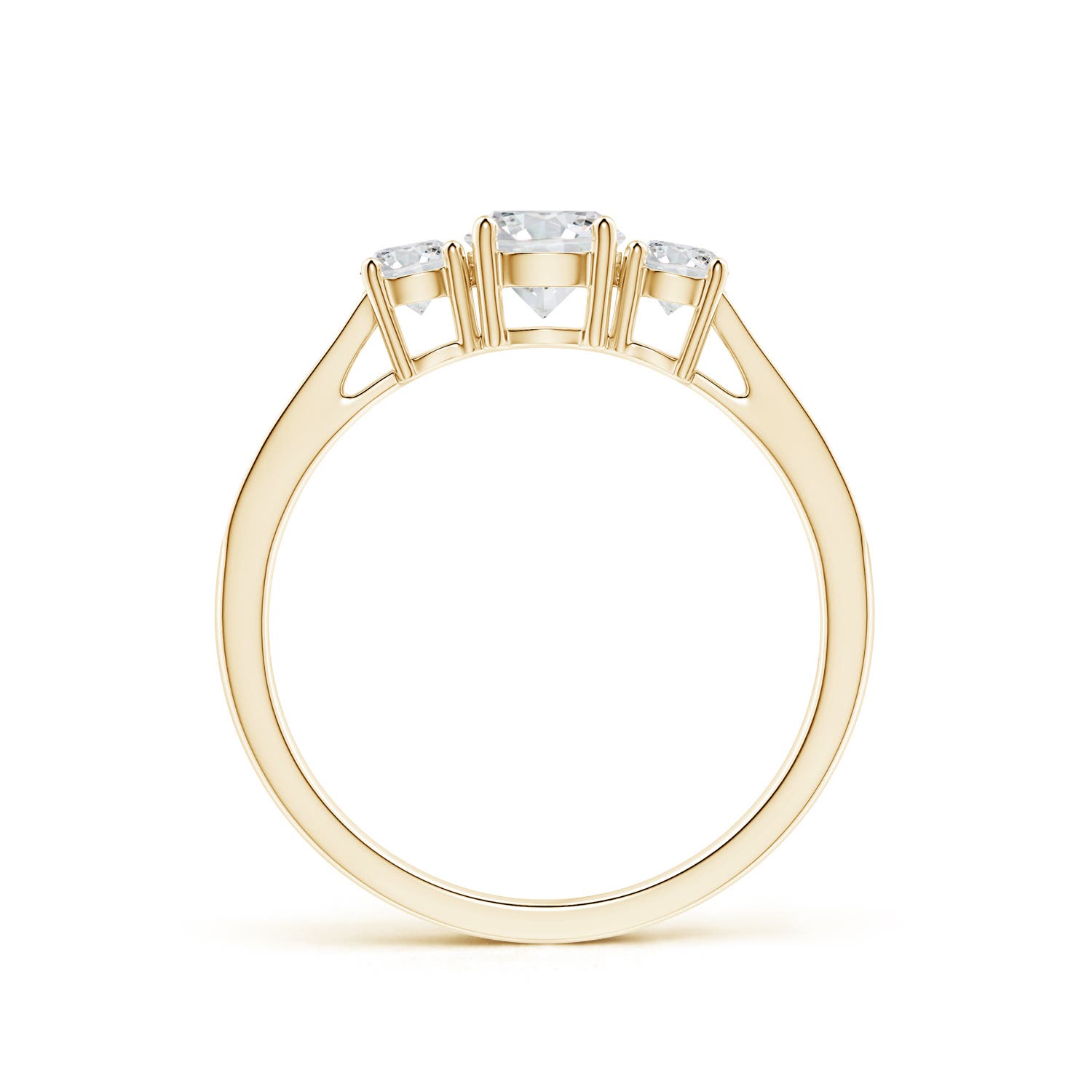 H, SI2 / 0.75 CT / 14 KT Yellow Gold