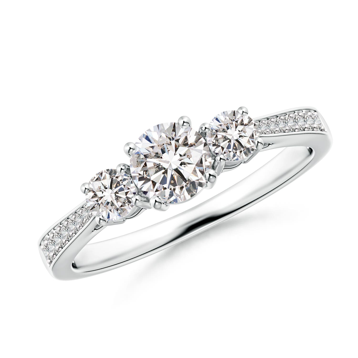 I-J, I1-I2 / 0.75 CT / 14 KT White Gold