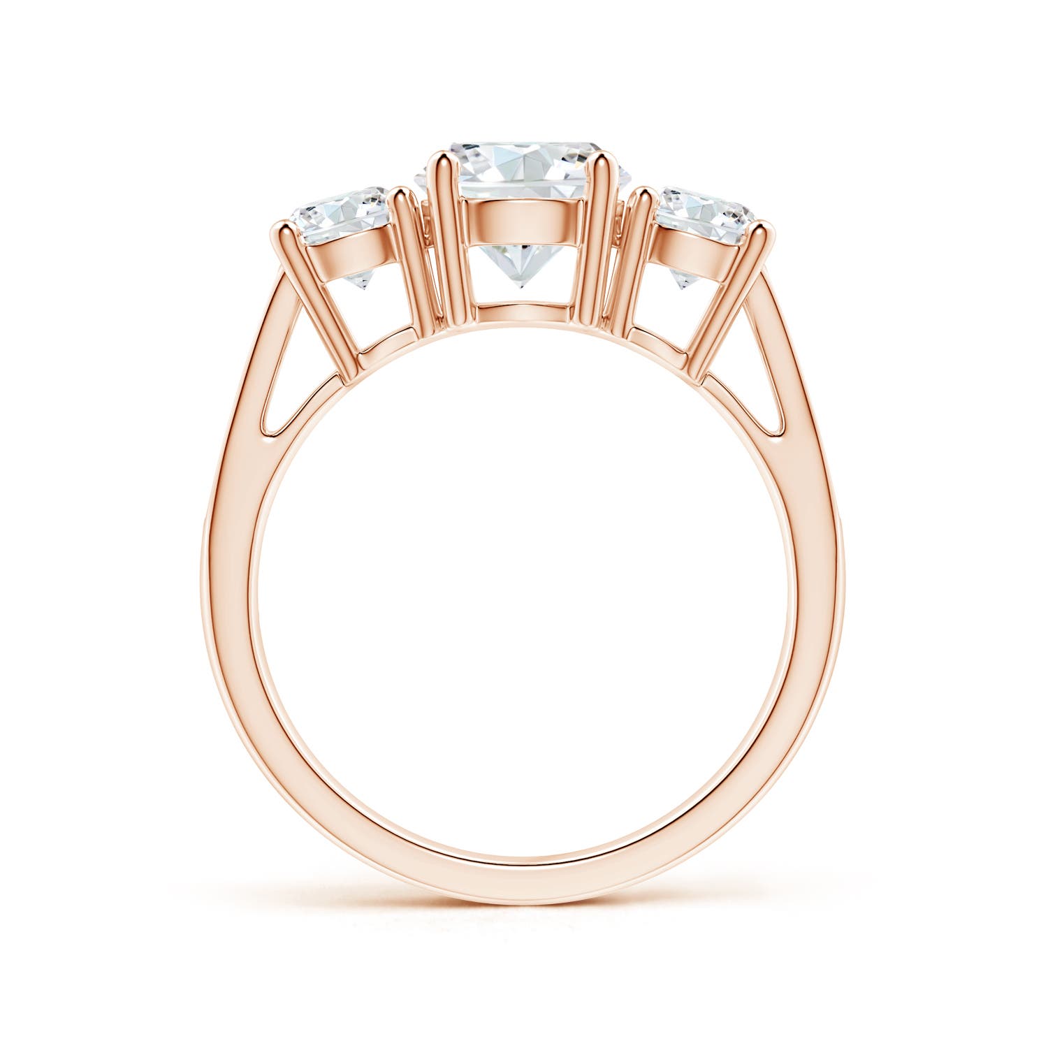 G, VS2 / 2.04 CT / 14 KT Rose Gold