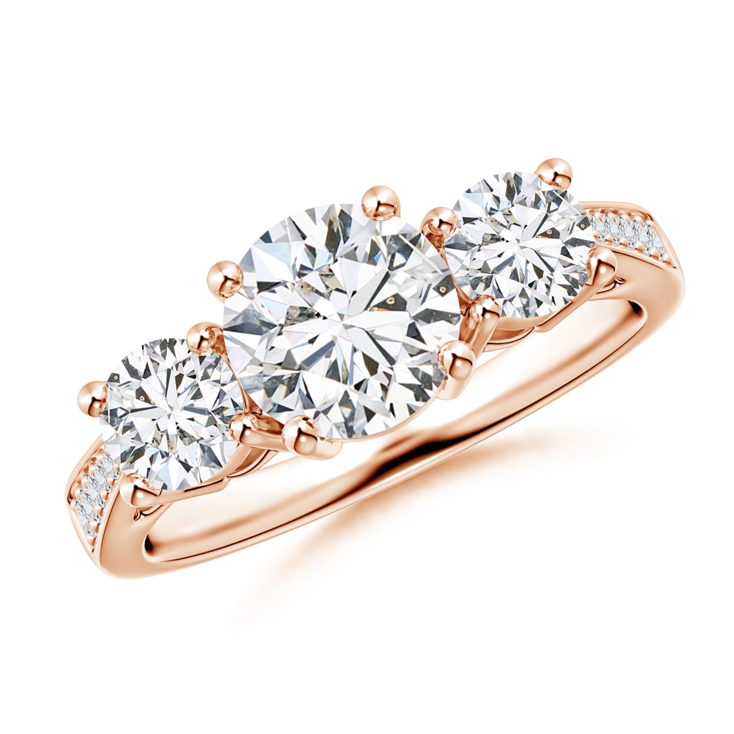 H, SI2 / 2.04 CT / 14 KT Rose Gold