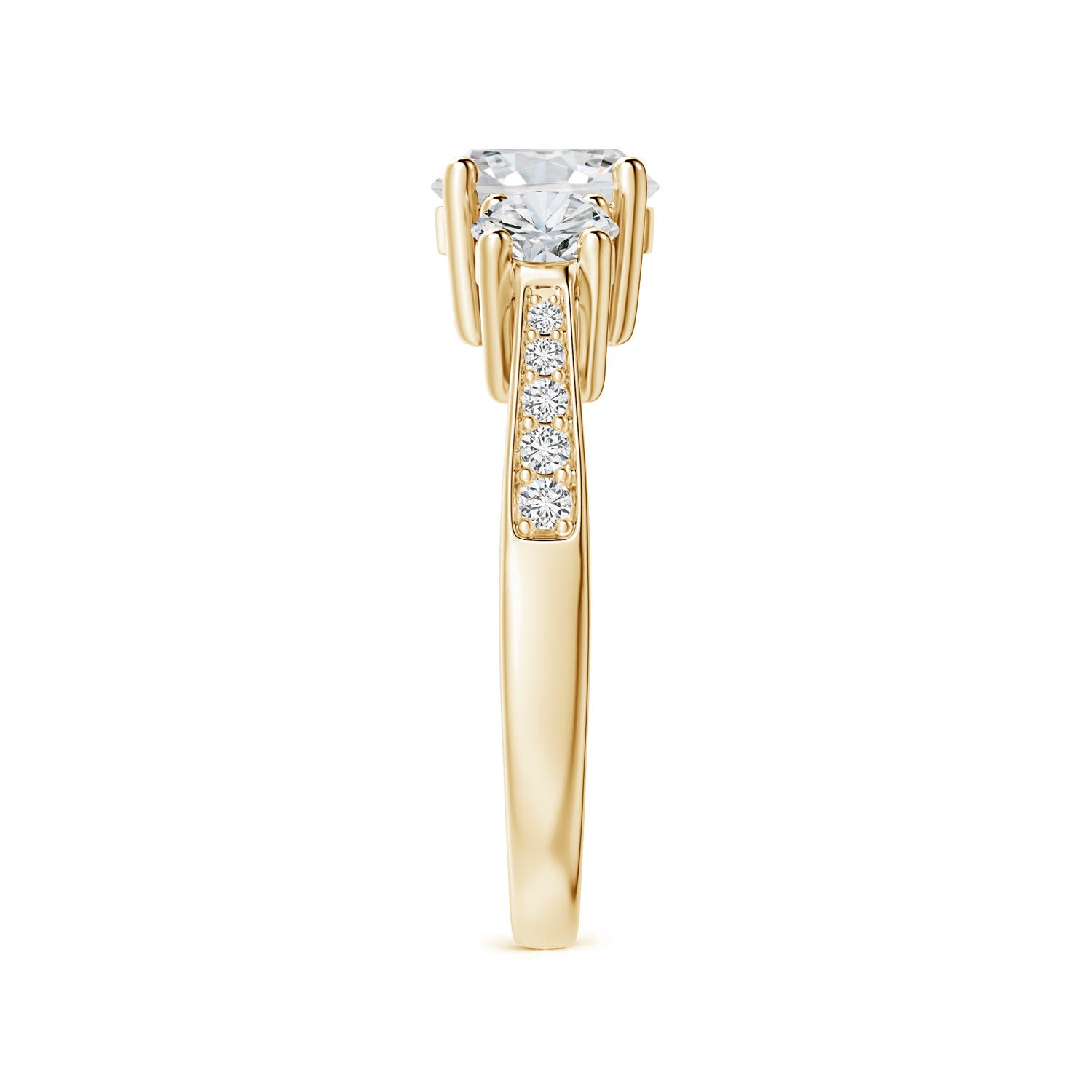 H, SI2 / 2.04 CT / 14 KT Yellow Gold