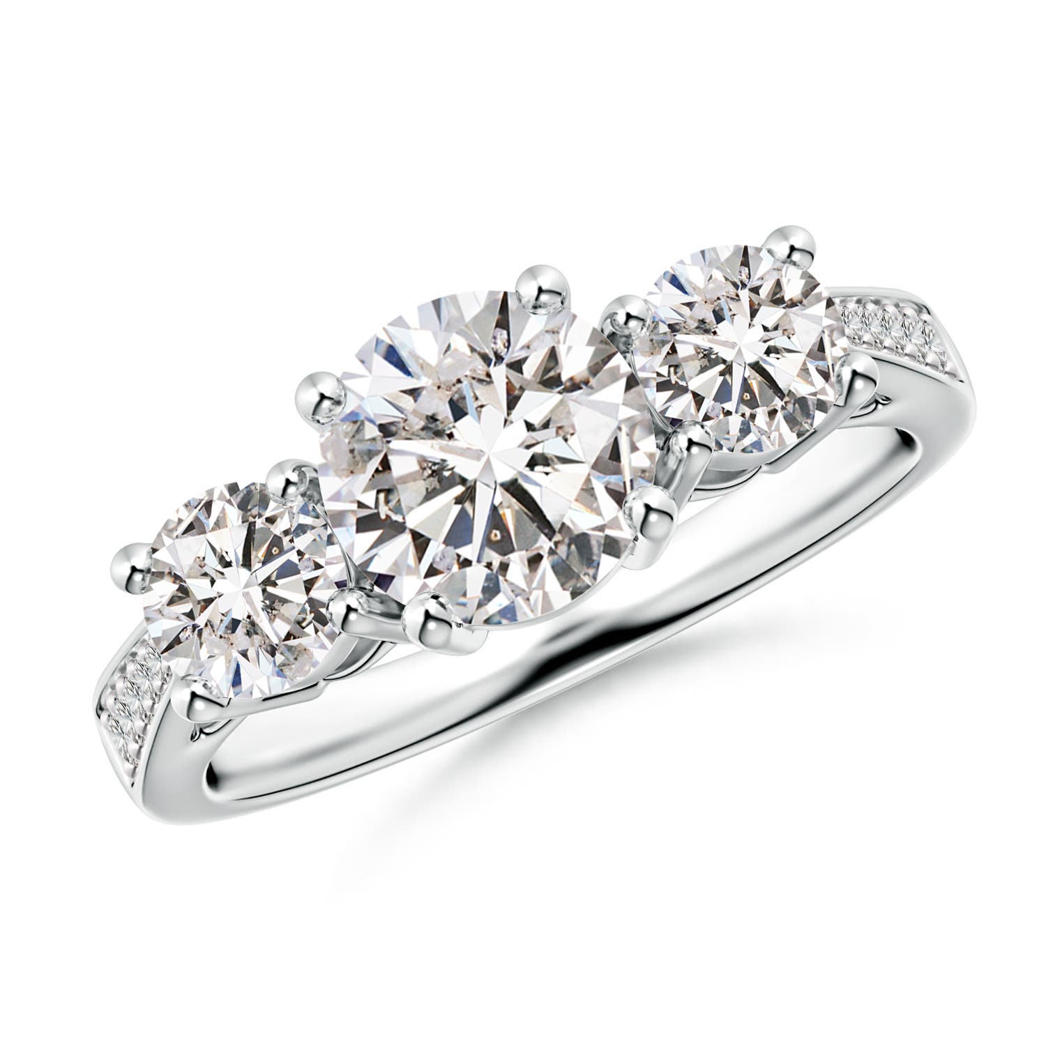 I-J, I1-I2 / 2.04 CT / 14 KT White Gold