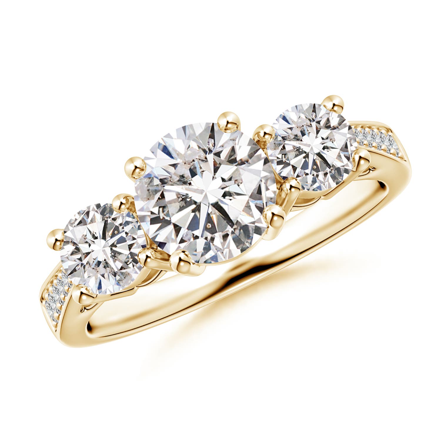 I-J, I1-I2 / 2.04 CT / 14 KT Yellow Gold