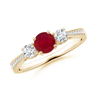 Round AA Ruby