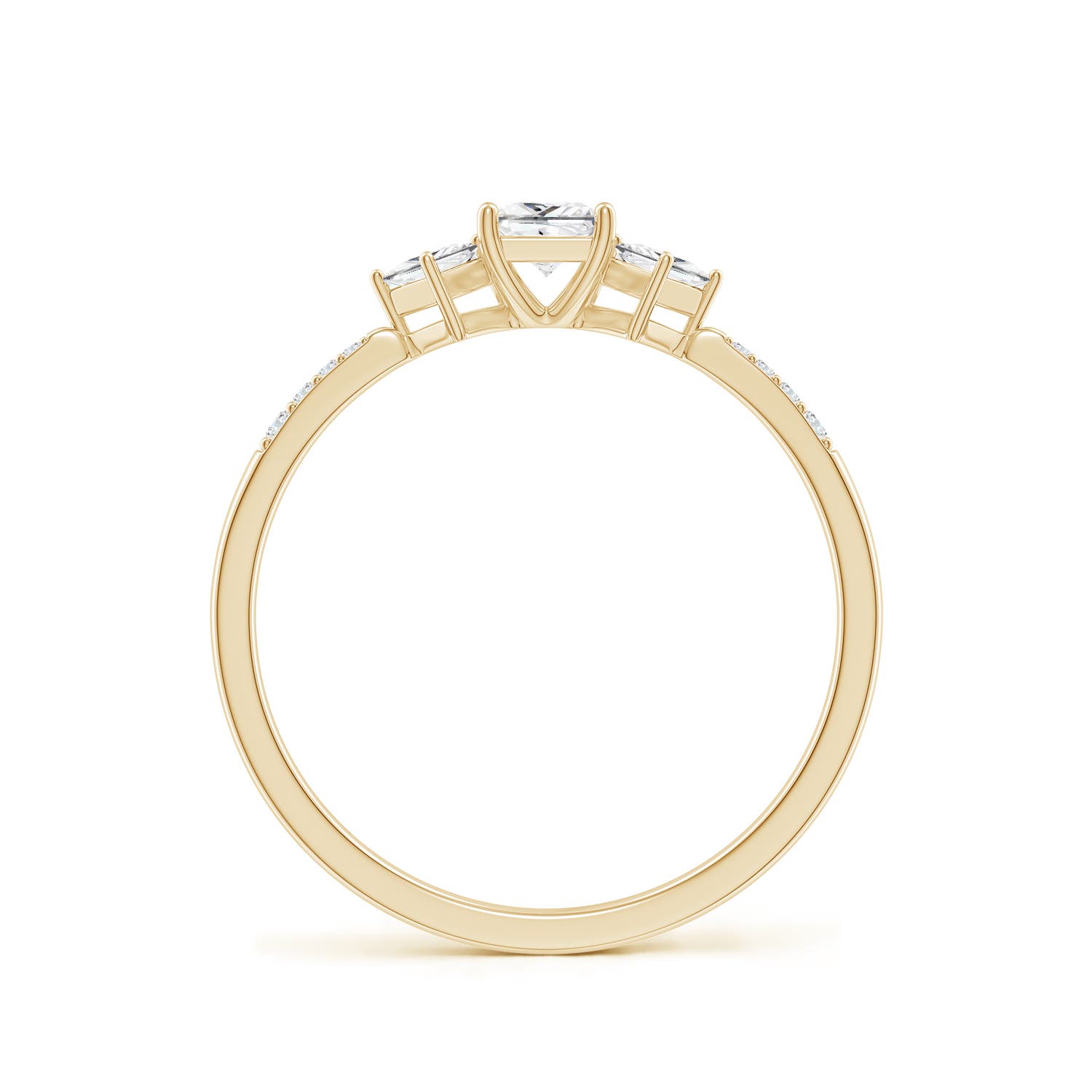 G, VS2 / 0.5 CT / 14 KT Yellow Gold