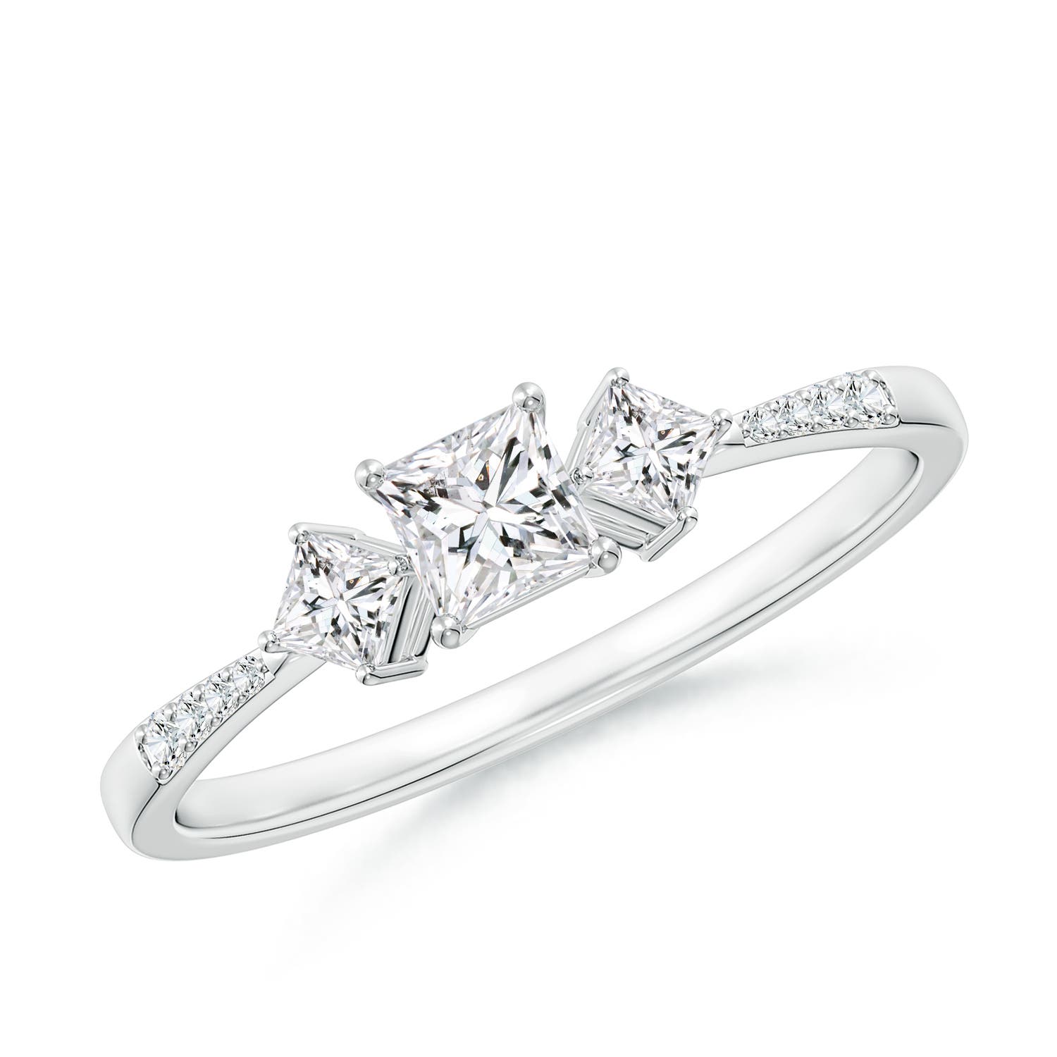 H, SI2 / 0.5 CT / 14 KT White Gold