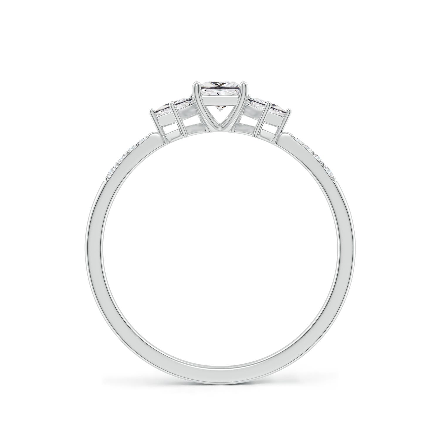 H, SI2 / 0.5 CT / 14 KT White Gold