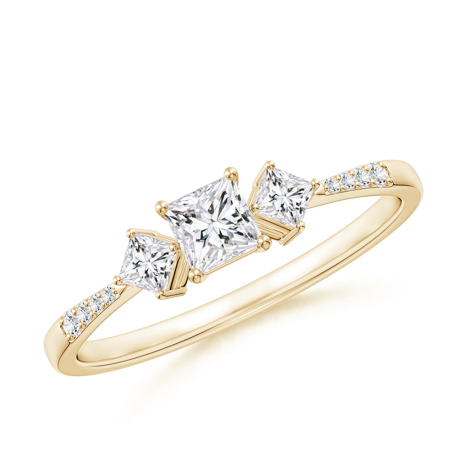 H, SI2 / 0.5 CT / 14 KT Yellow Gold