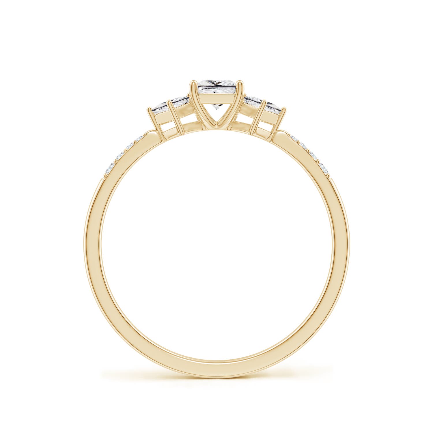 H, SI2 / 0.5 CT / 14 KT Yellow Gold