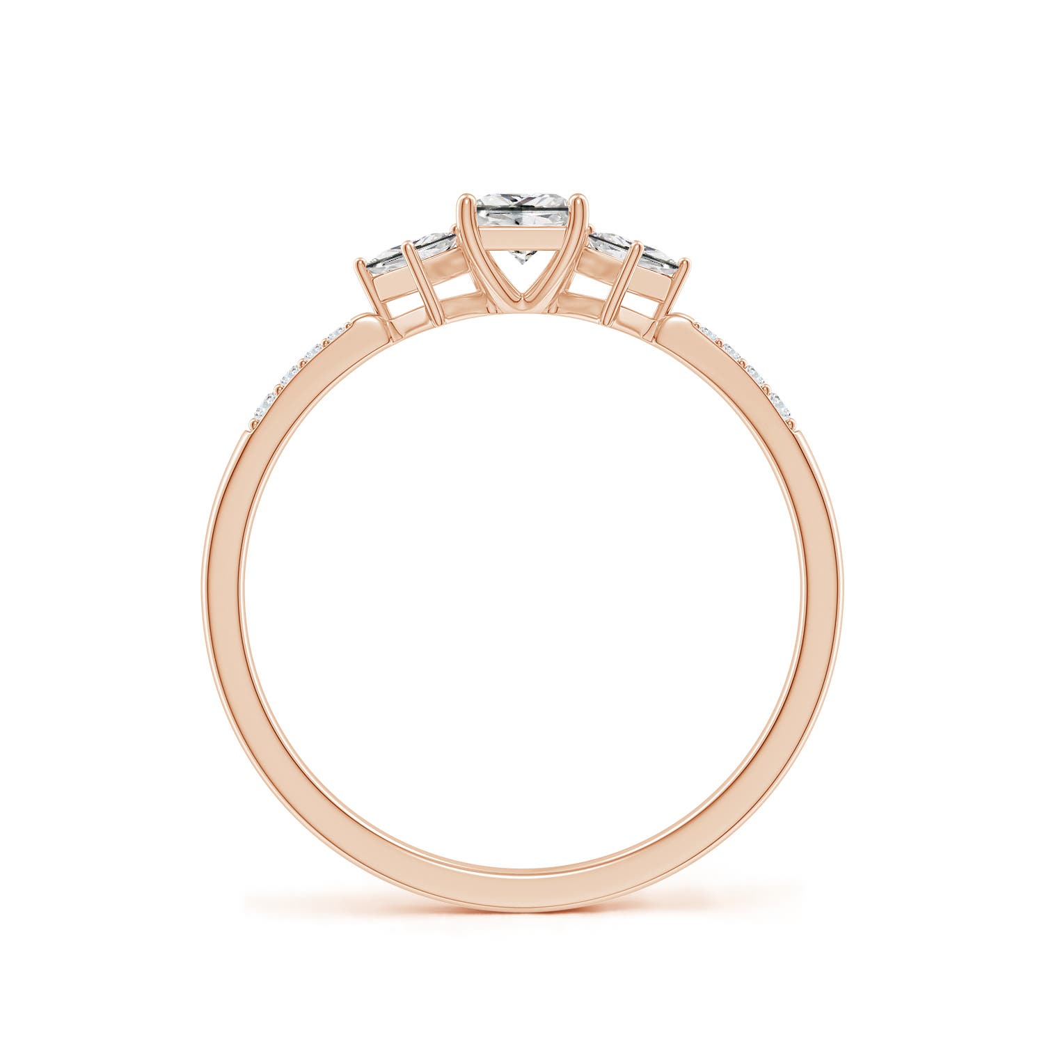 I-J, I1-I2 / 0.5 CT / 14 KT Rose Gold