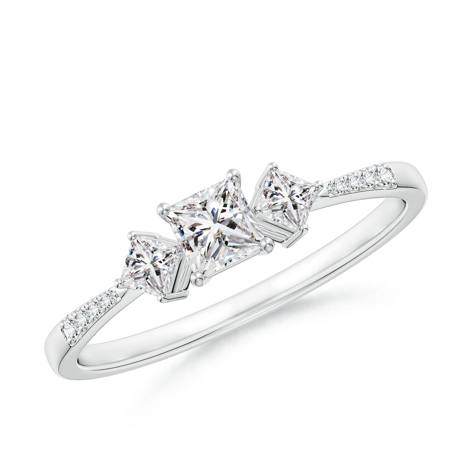 I-J, I1-I2 / 0.5 CT / 14 KT White Gold