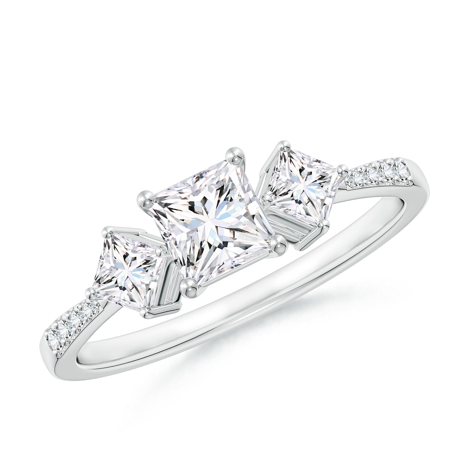 G, VS2 / 0.9 CT / 14 KT White Gold