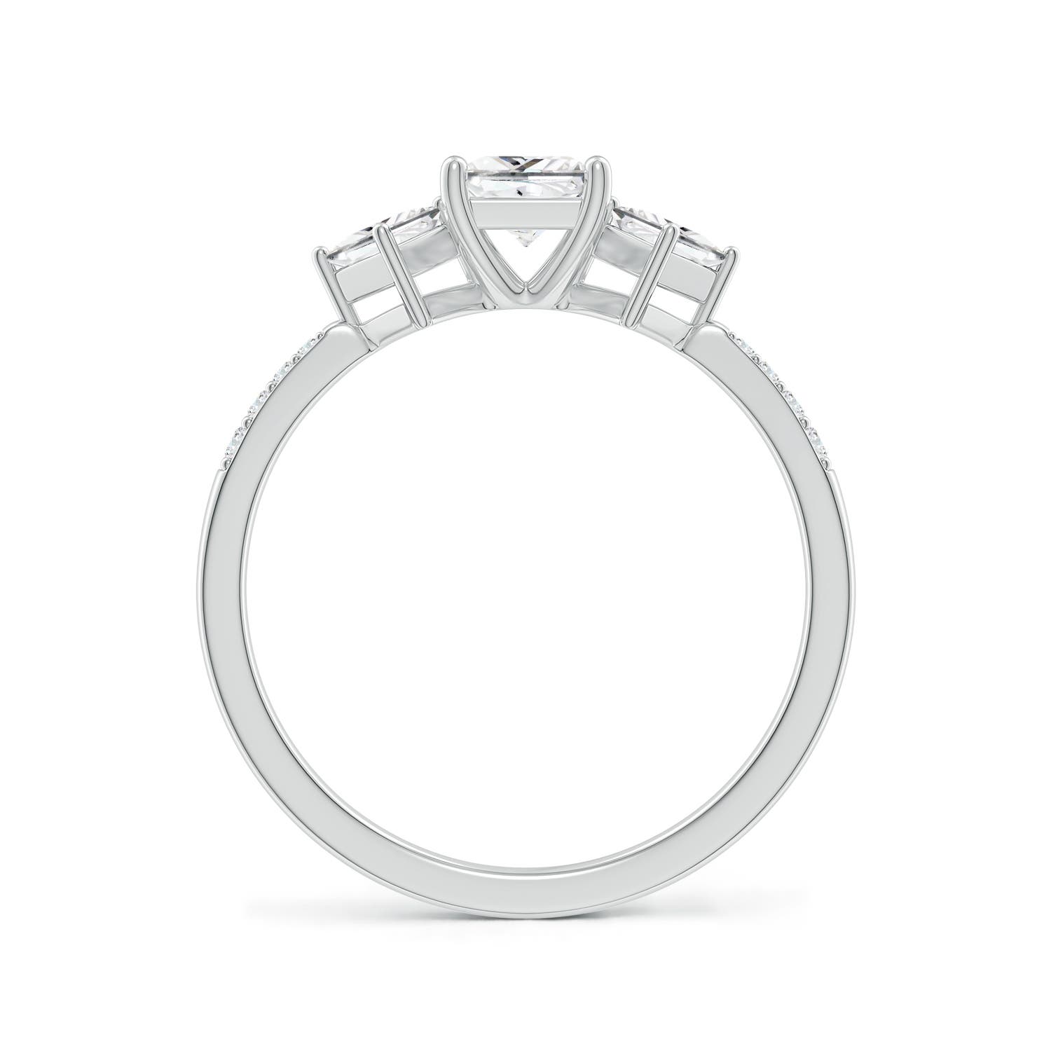 G, VS2 / 0.9 CT / 14 KT White Gold