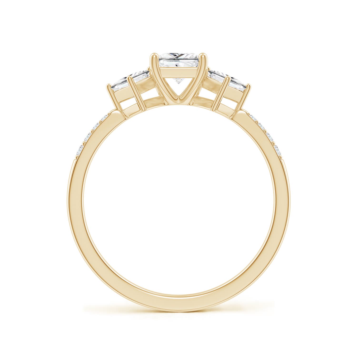 G, VS2 / 0.9 CT / 14 KT Yellow Gold