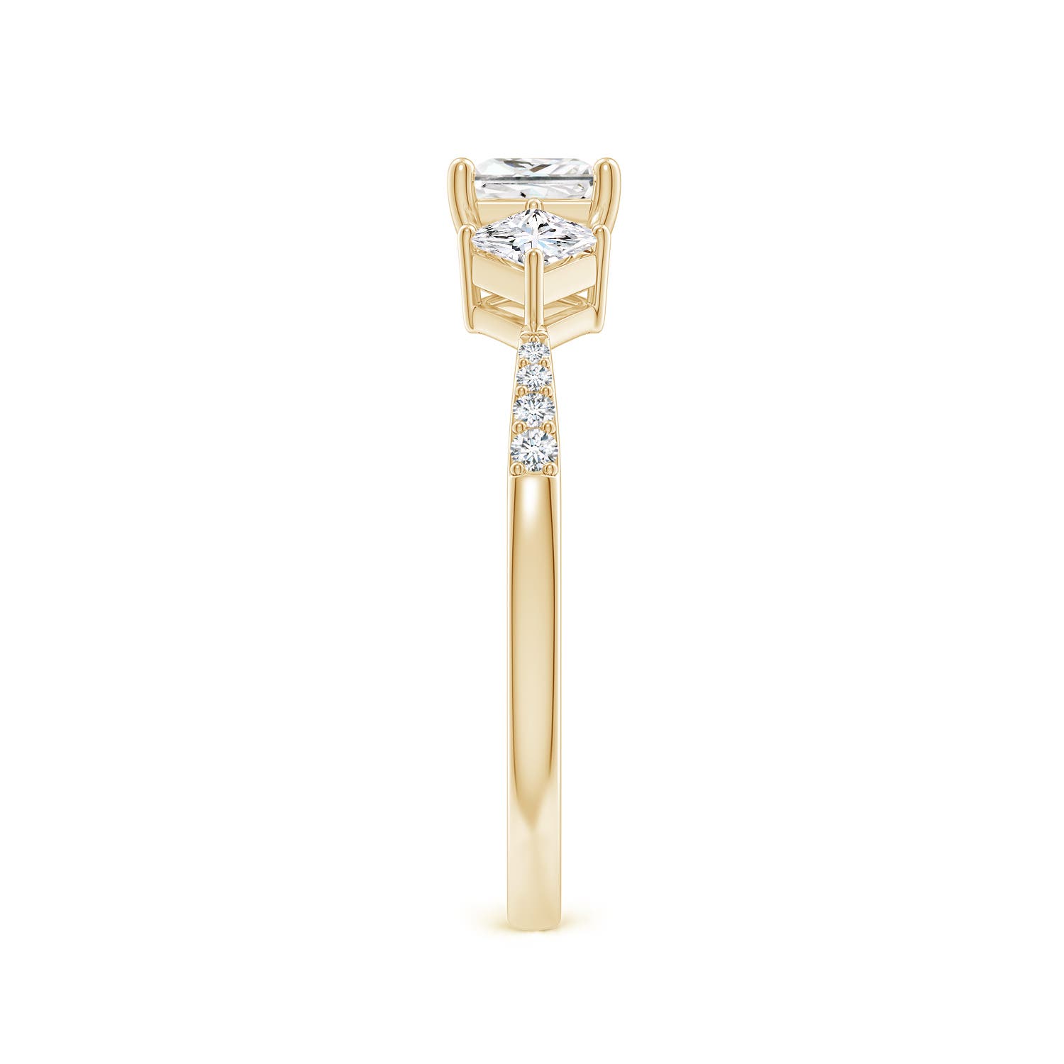 G, VS2 / 0.9 CT / 14 KT Yellow Gold