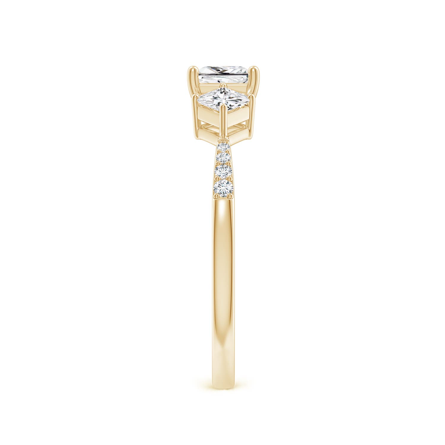 H, SI2 / 0.9 CT / 14 KT Yellow Gold