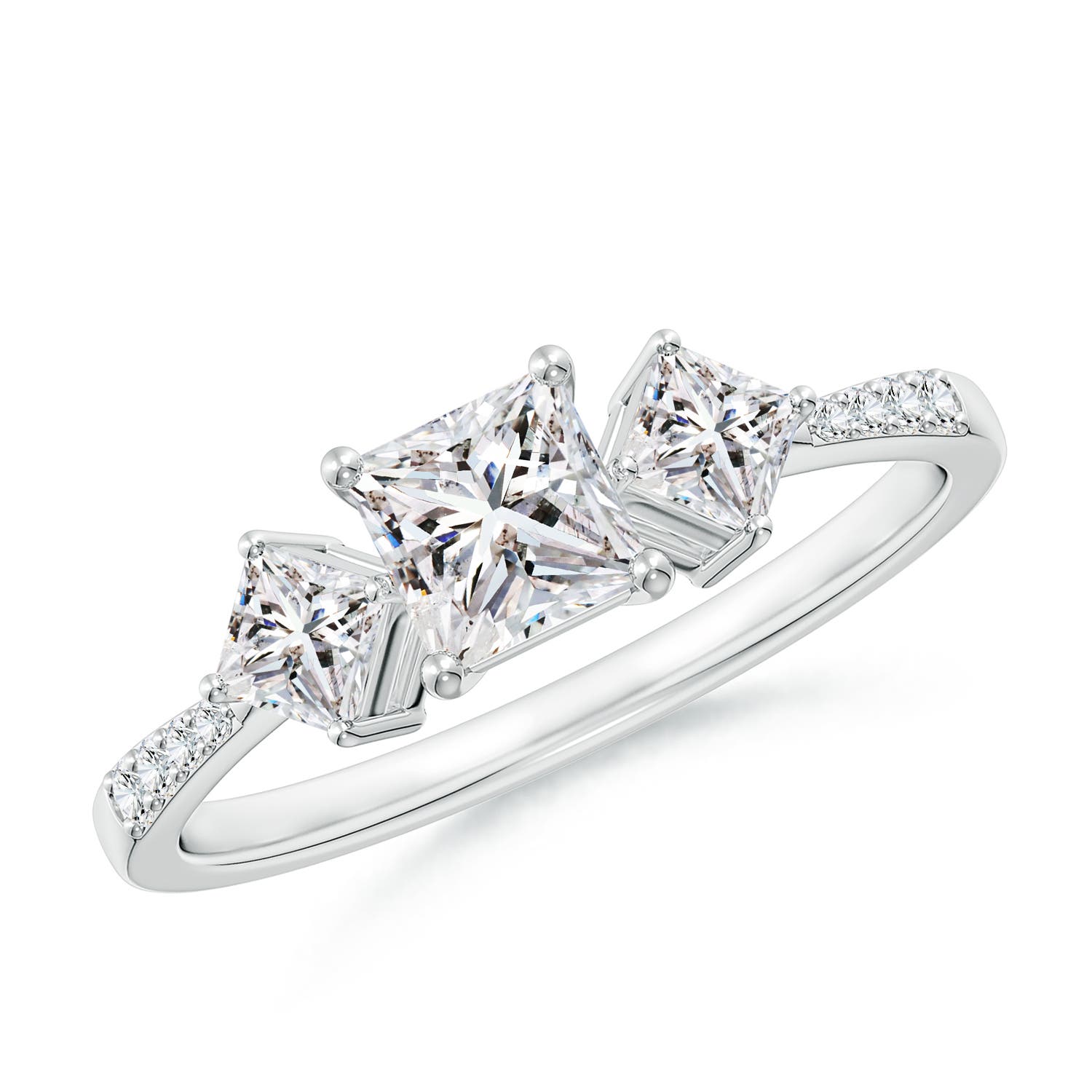 I-J, I1-I2 / 0.9 CT / 14 KT White Gold