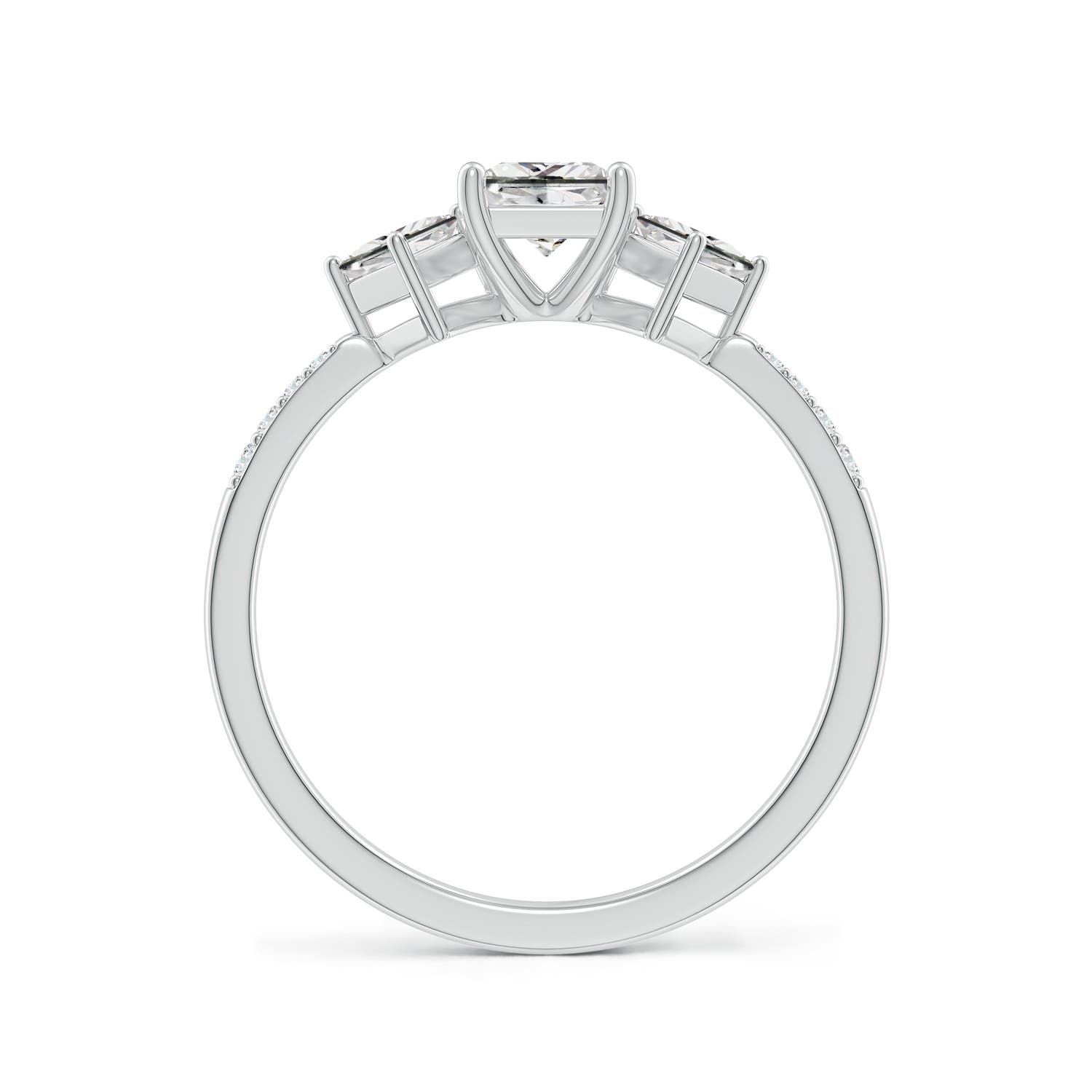 I-J, I1-I2 / 0.9 CT / 14 KT White Gold