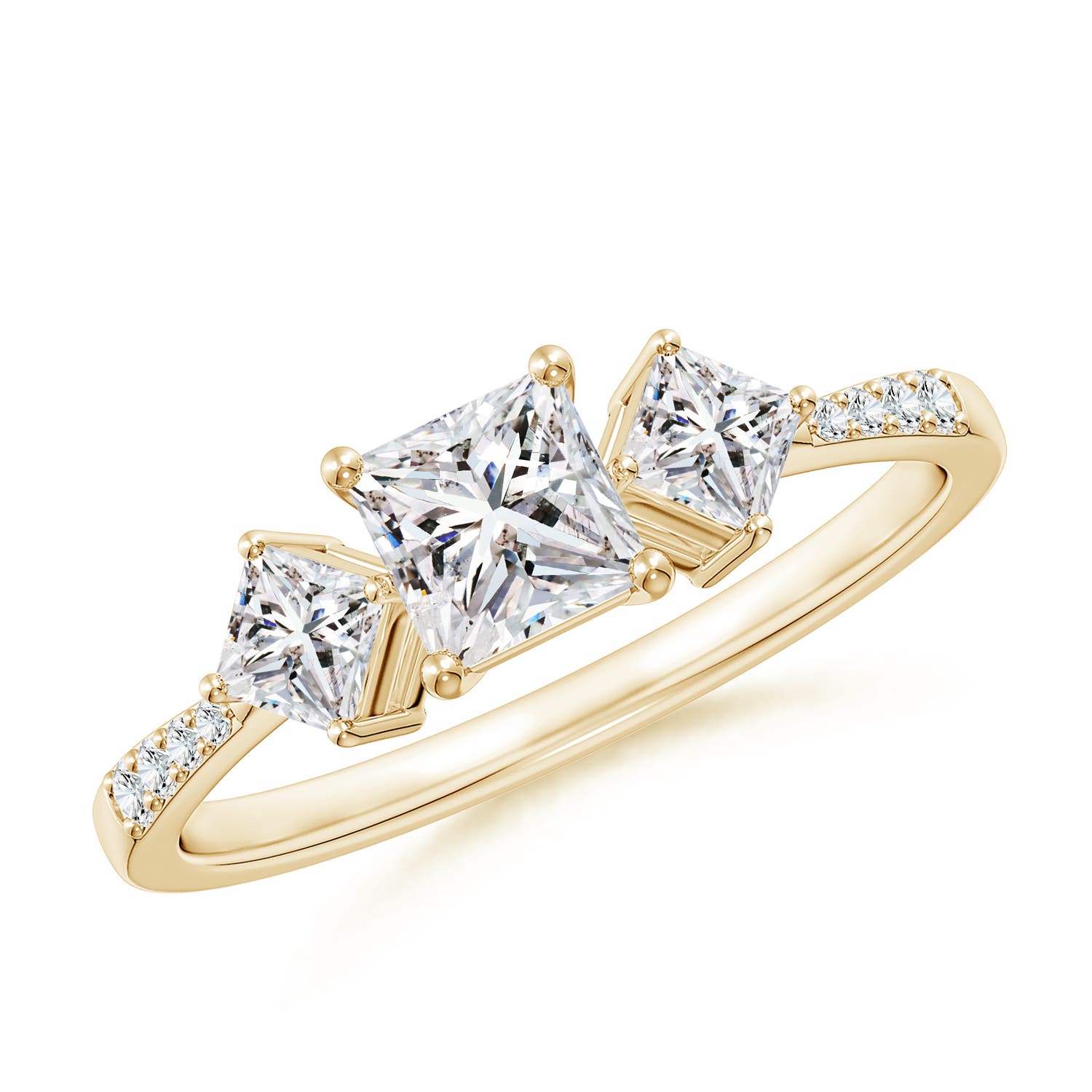 I-J, I1-I2 / 0.9 CT / 14 KT Yellow Gold