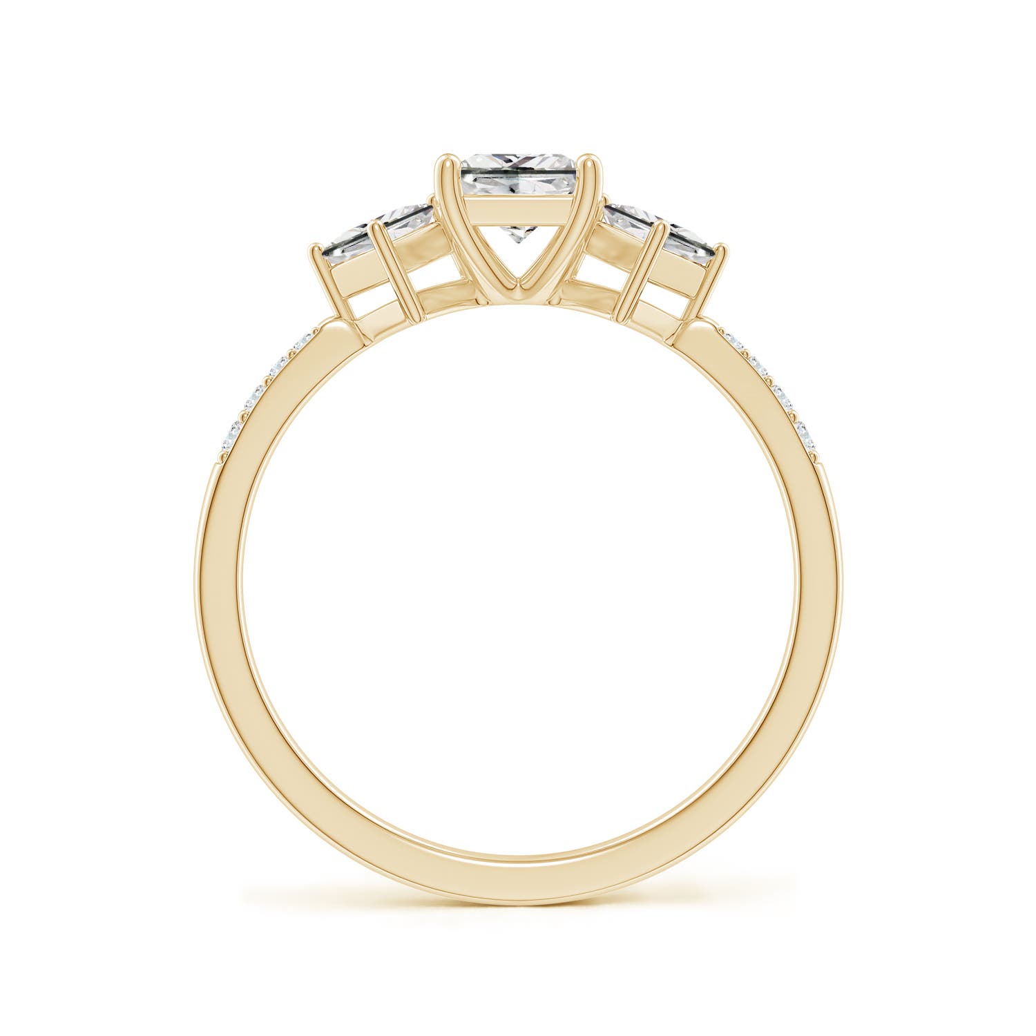 I-J, I1-I2 / 0.9 CT / 14 KT Yellow Gold