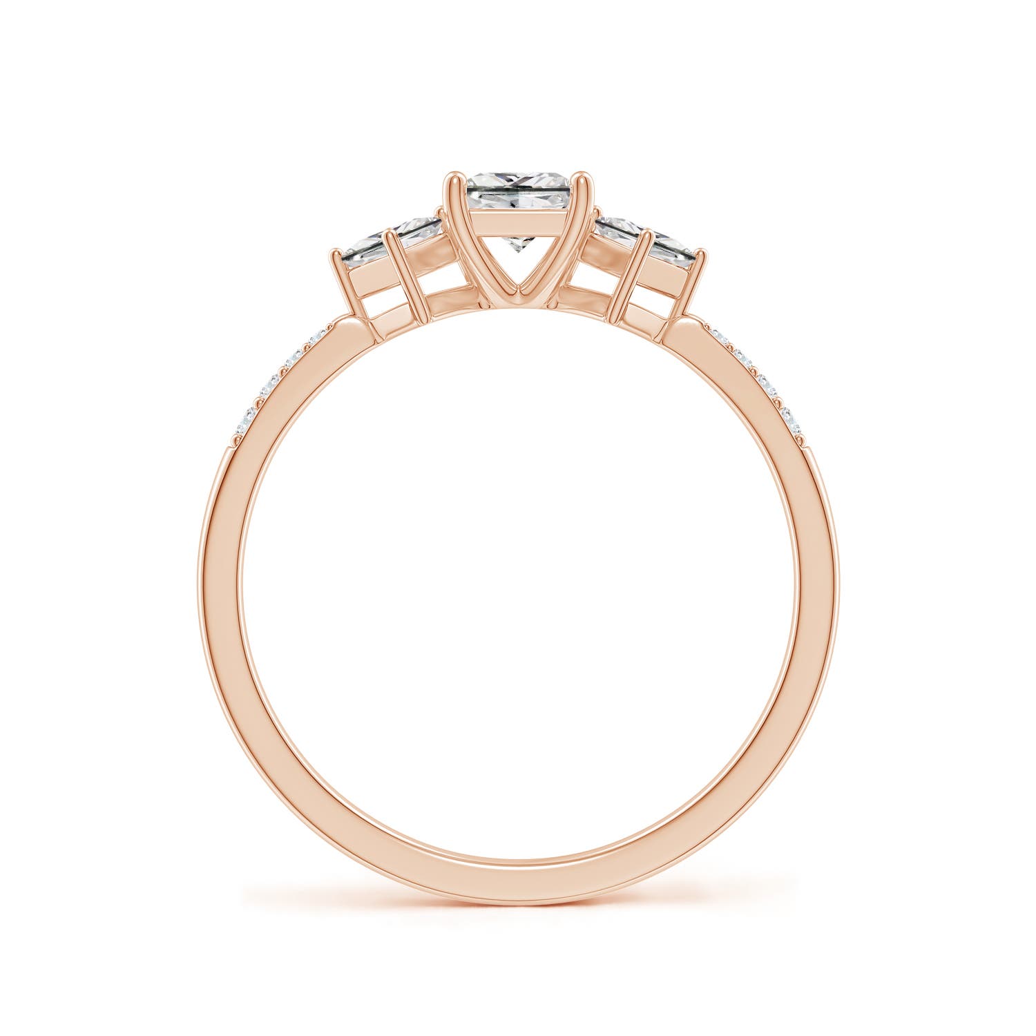 I-J, I1-I2 / 0.67 CT / 14 KT Rose Gold