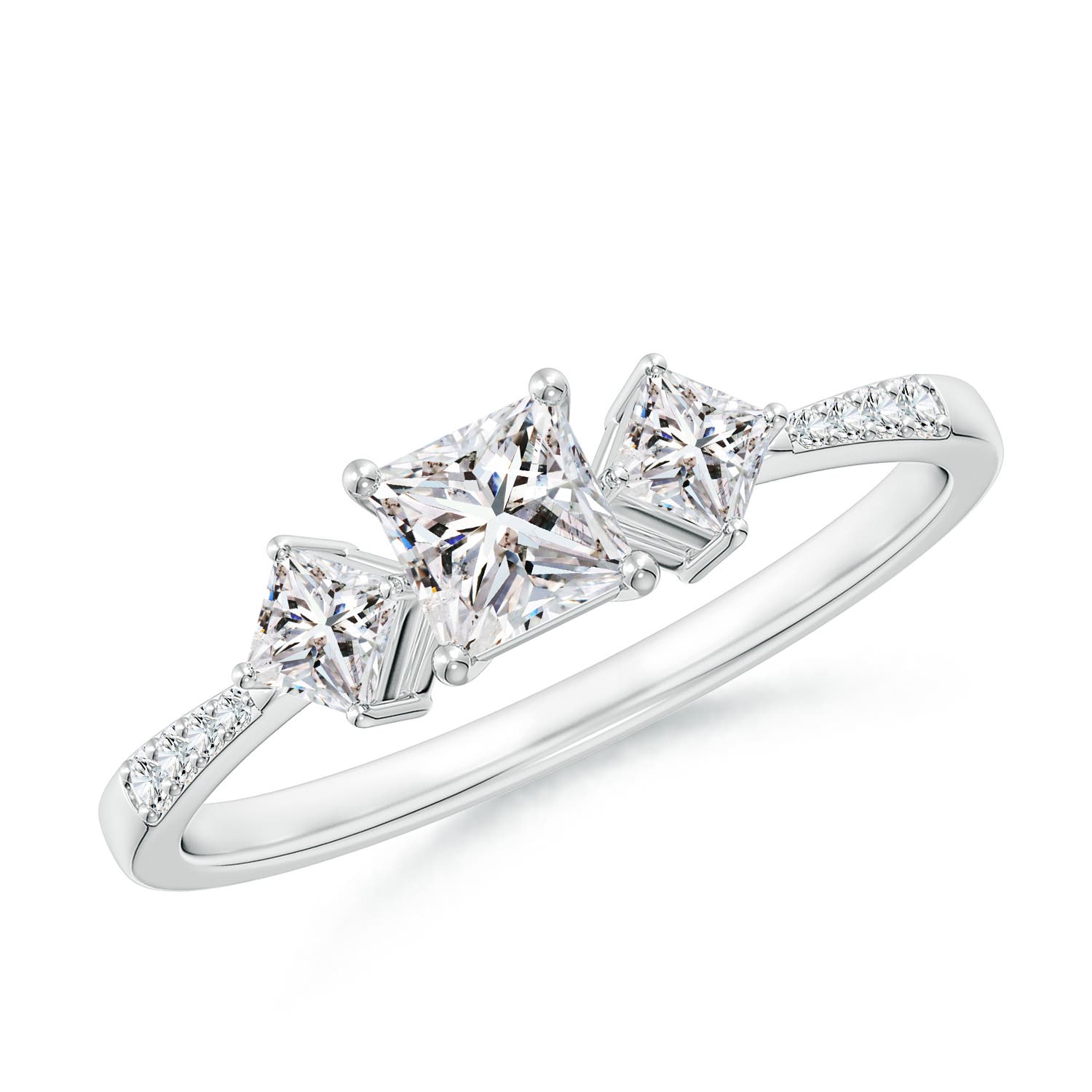 I-J, I1-I2 / 0.67 CT / 14 KT White Gold