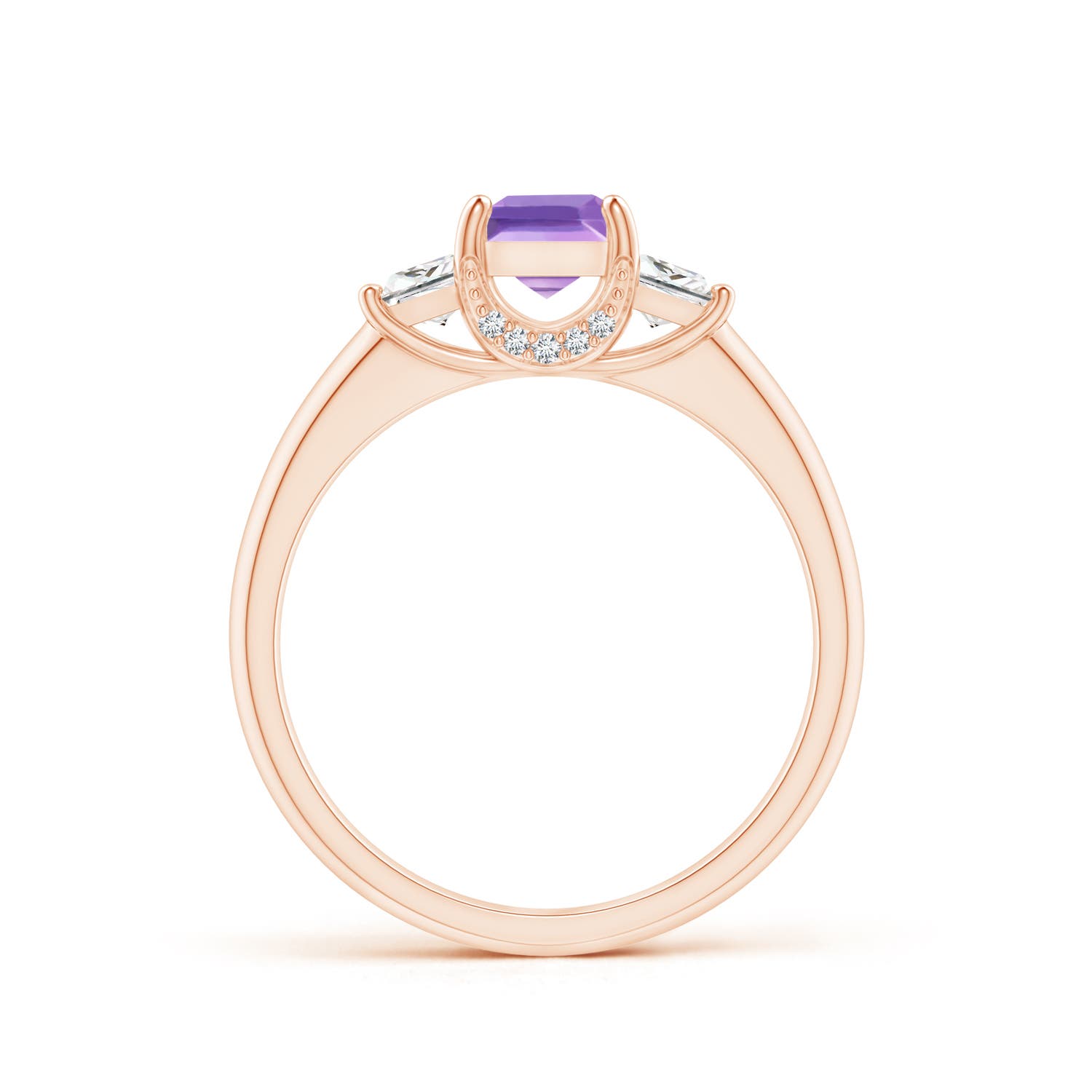 A - Amethyst / 1.07 CT / 14 KT Rose Gold