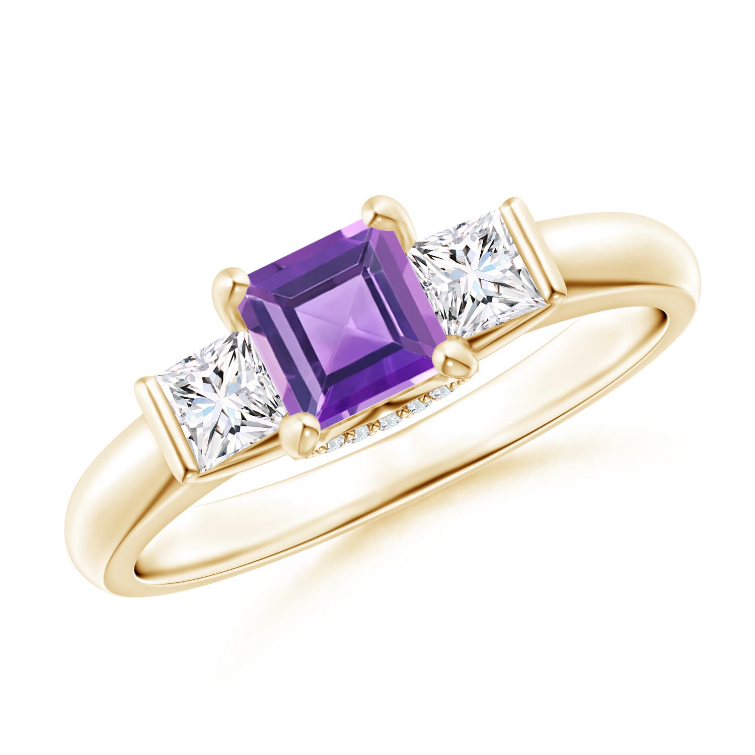 AA - Amethyst / 1.07 CT / 14 KT Yellow Gold