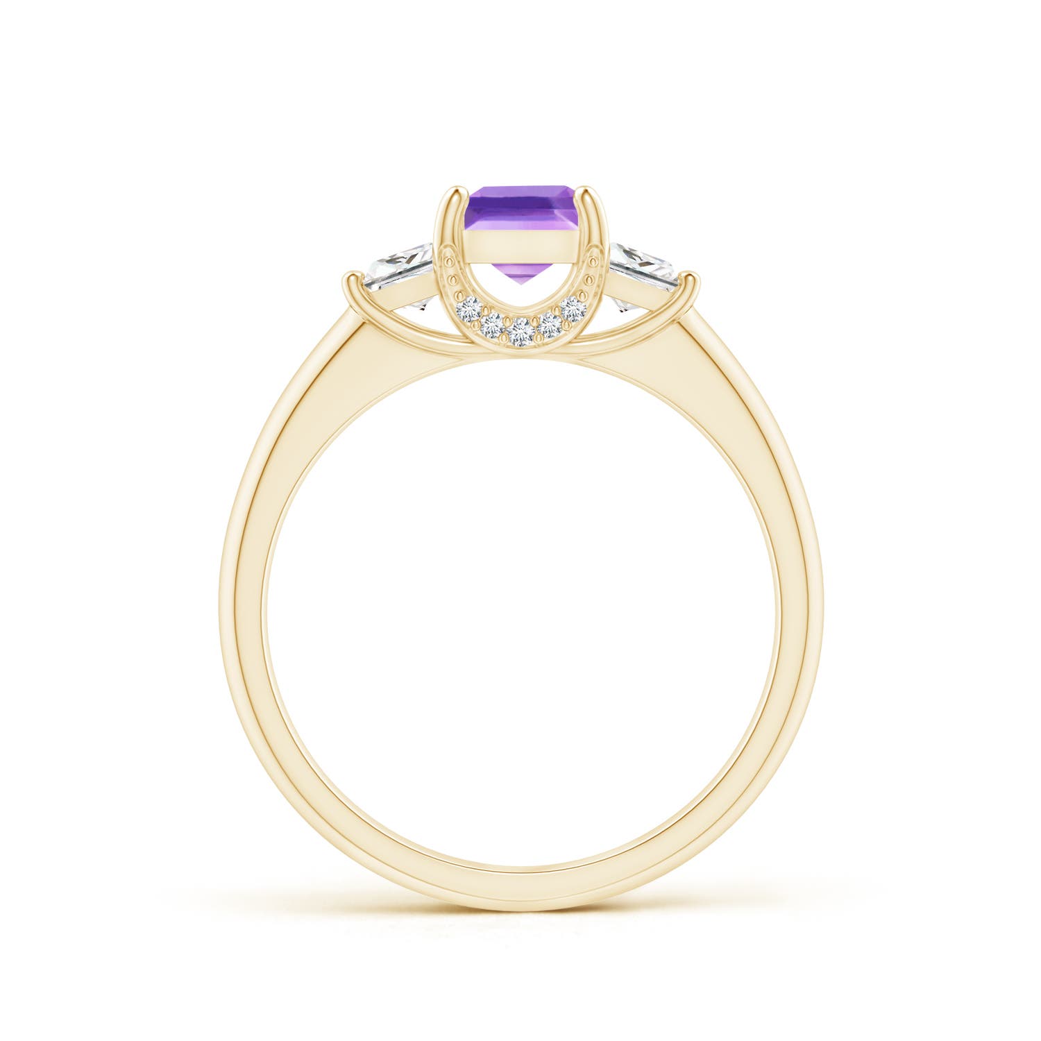 AA - Amethyst / 1.07 CT / 14 KT Yellow Gold