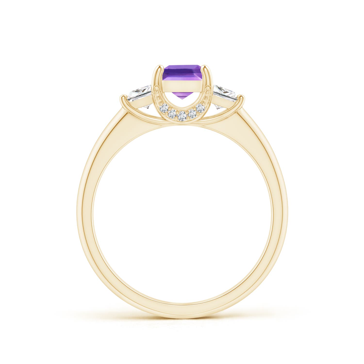 AAA - Amethyst / 1.07 CT / 14 KT Yellow Gold