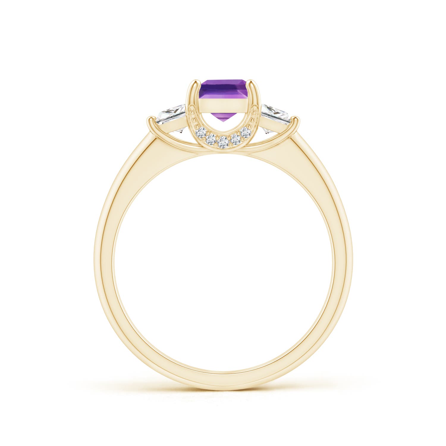 AAAA - Amethyst / 1.07 CT / 14 KT Yellow Gold