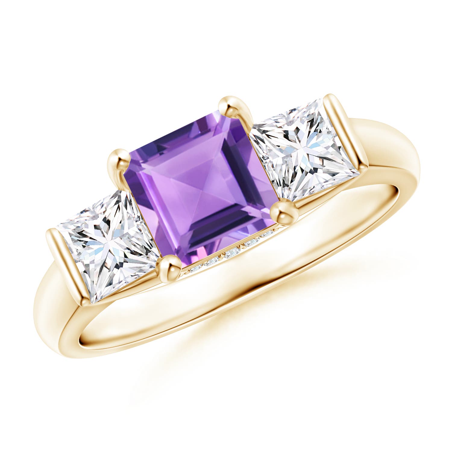 A - Amethyst / 1.79 CT / 14 KT Yellow Gold