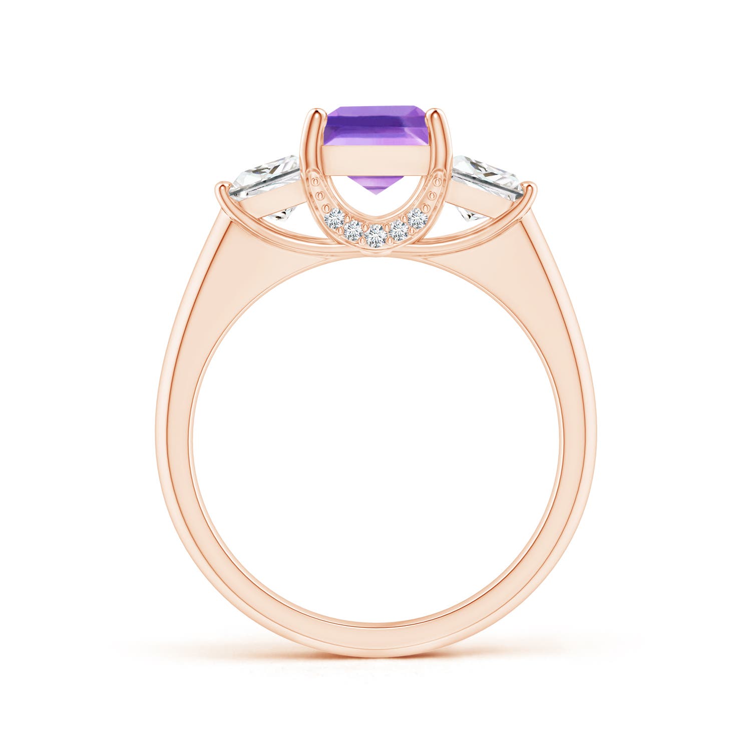 AA - Amethyst / 1.79 CT / 14 KT Rose Gold