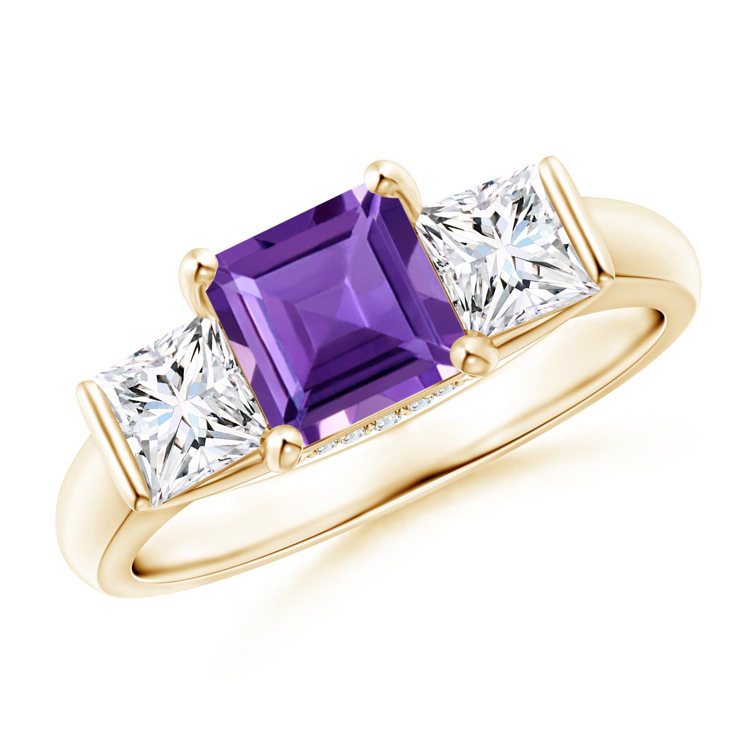 AAA - Amethyst / 1.79 CT / 14 KT Yellow Gold