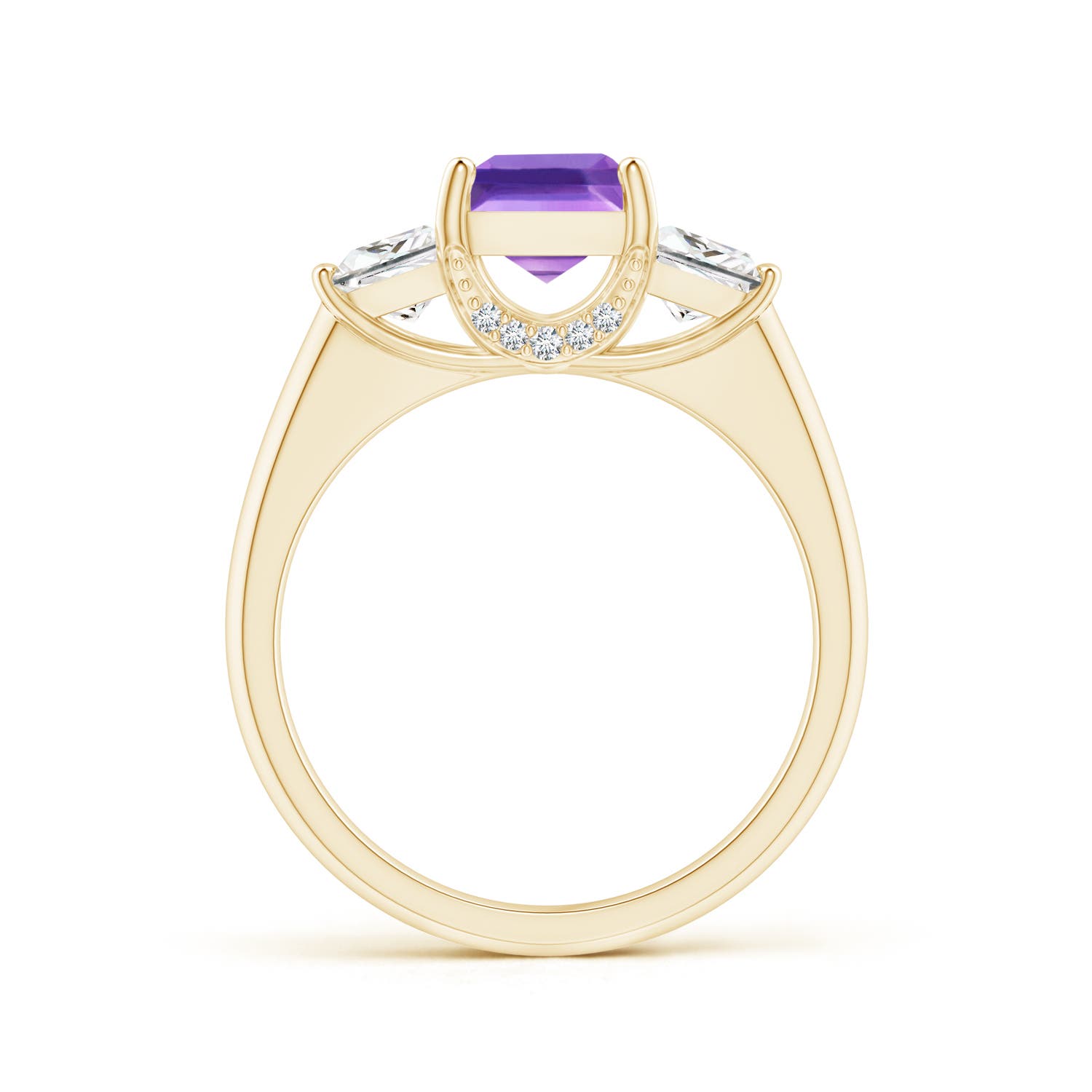 AAA - Amethyst / 1.79 CT / 14 KT Yellow Gold