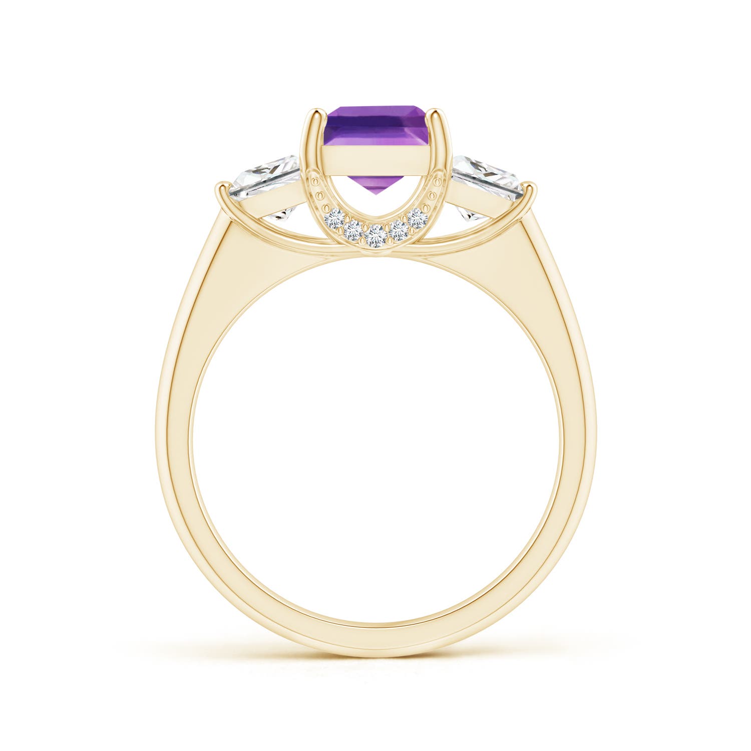 AAAA - Amethyst / 1.79 CT / 14 KT Yellow Gold